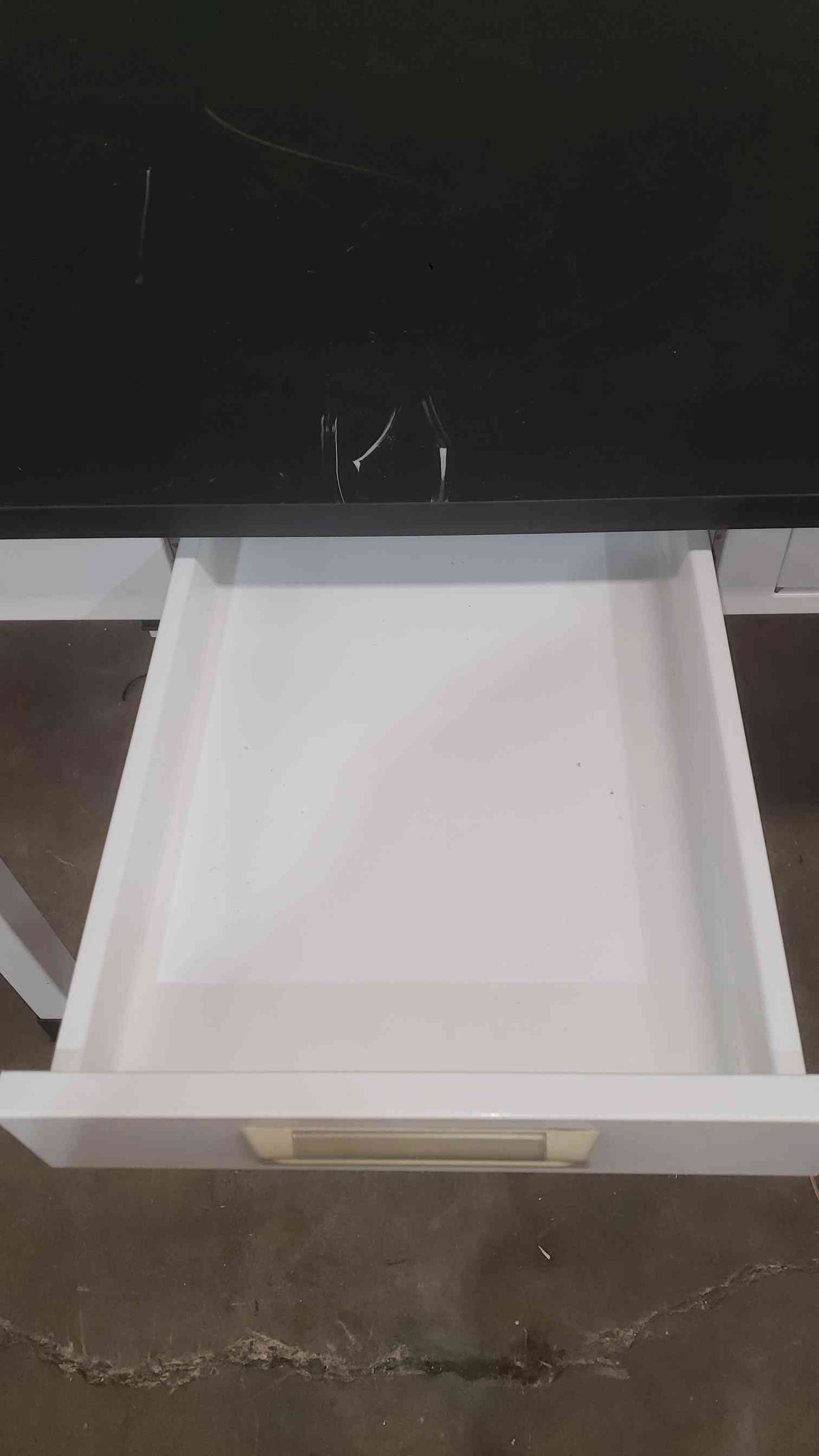 6' Fisher Hamilton Lab Table W/ Three Drawers Metal Casework (SKU: 112115)