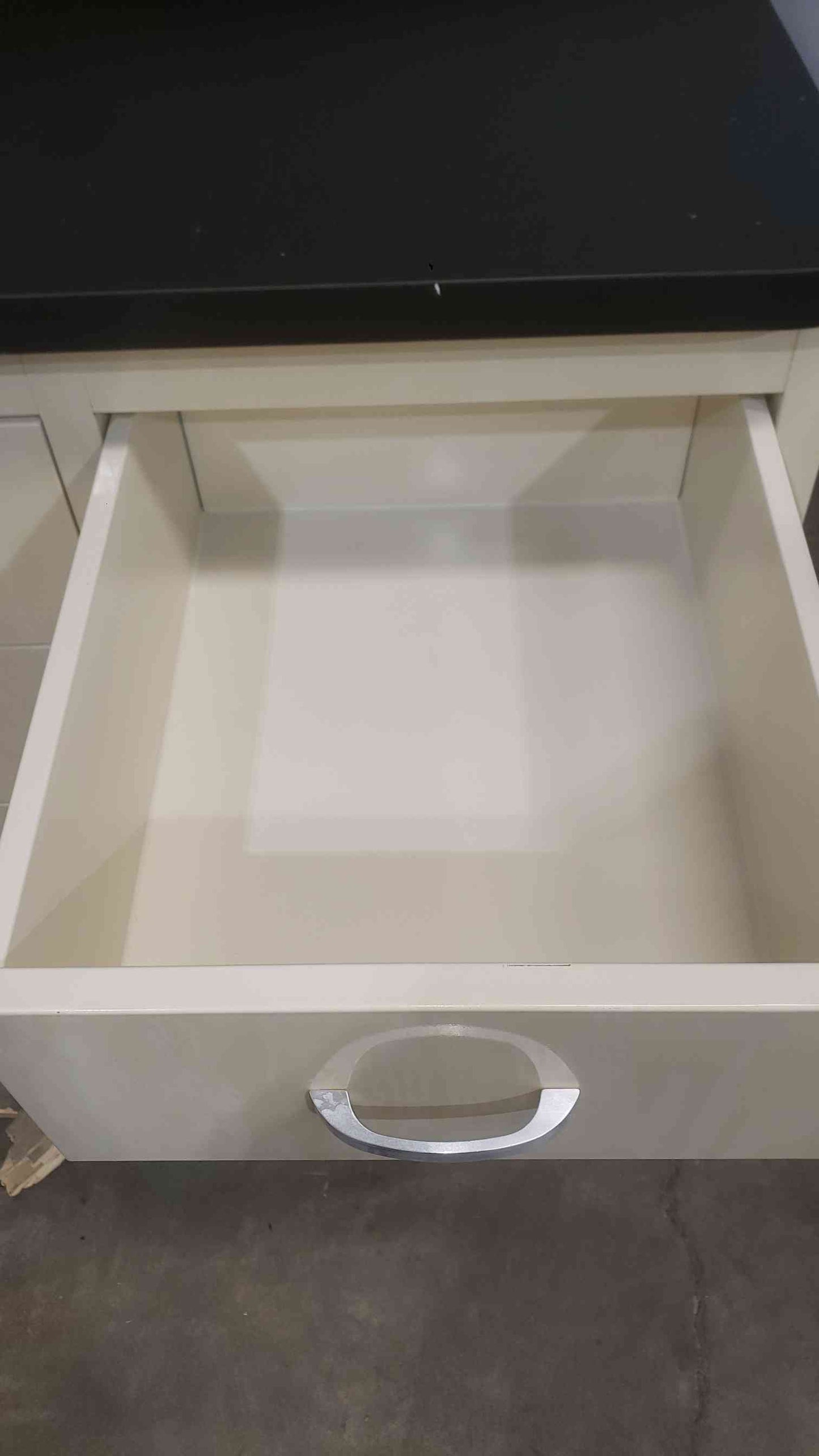 3' Duralab Rolling Casework Base W/ 4 Drawers Casters & Counter Top (SKU: 112100)
