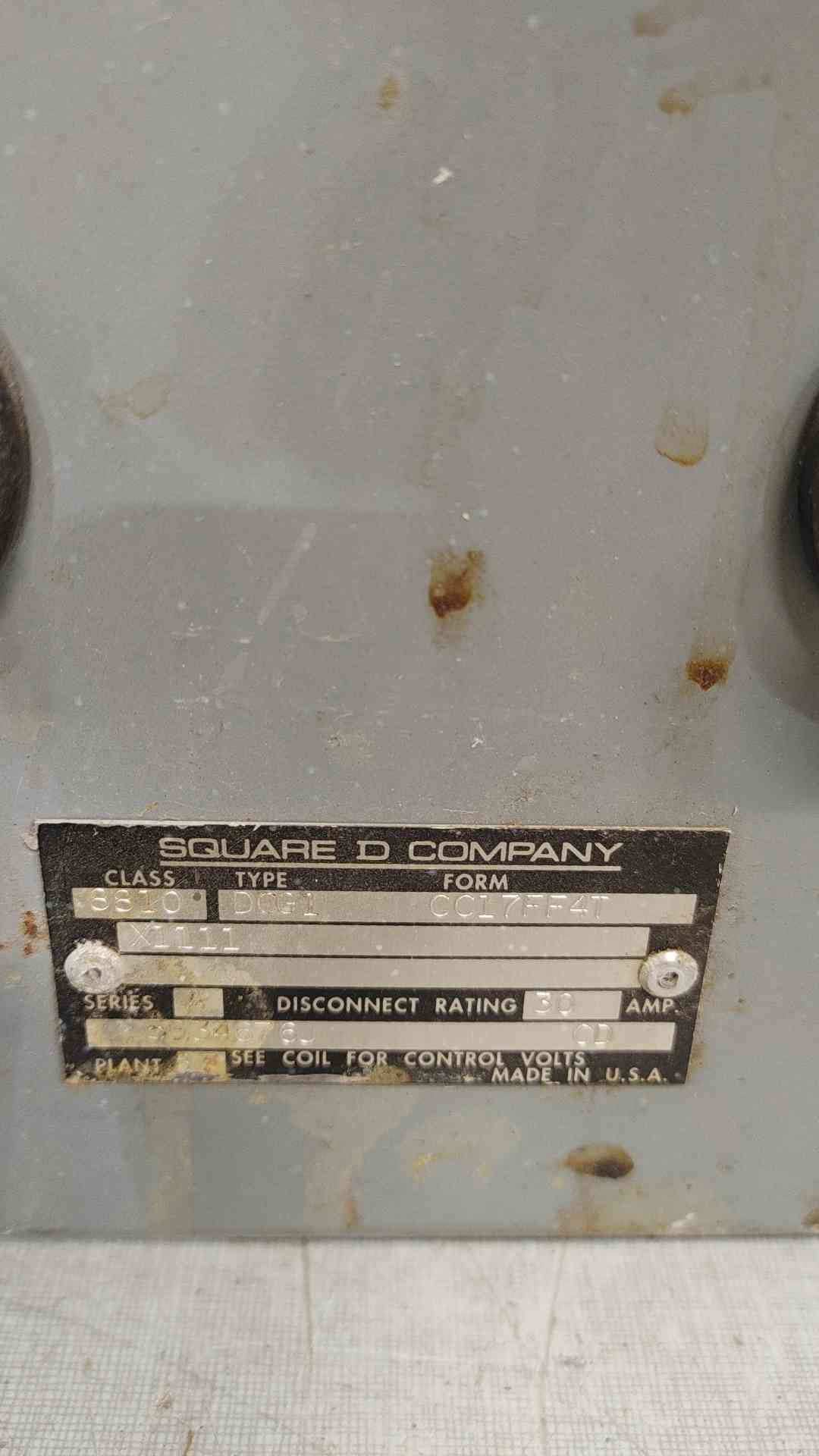 SQUARE D 30A Combination Motor Controller w/Disconnect Switch ir Circuit Breaker CC17FF4T(SKU: 112193)