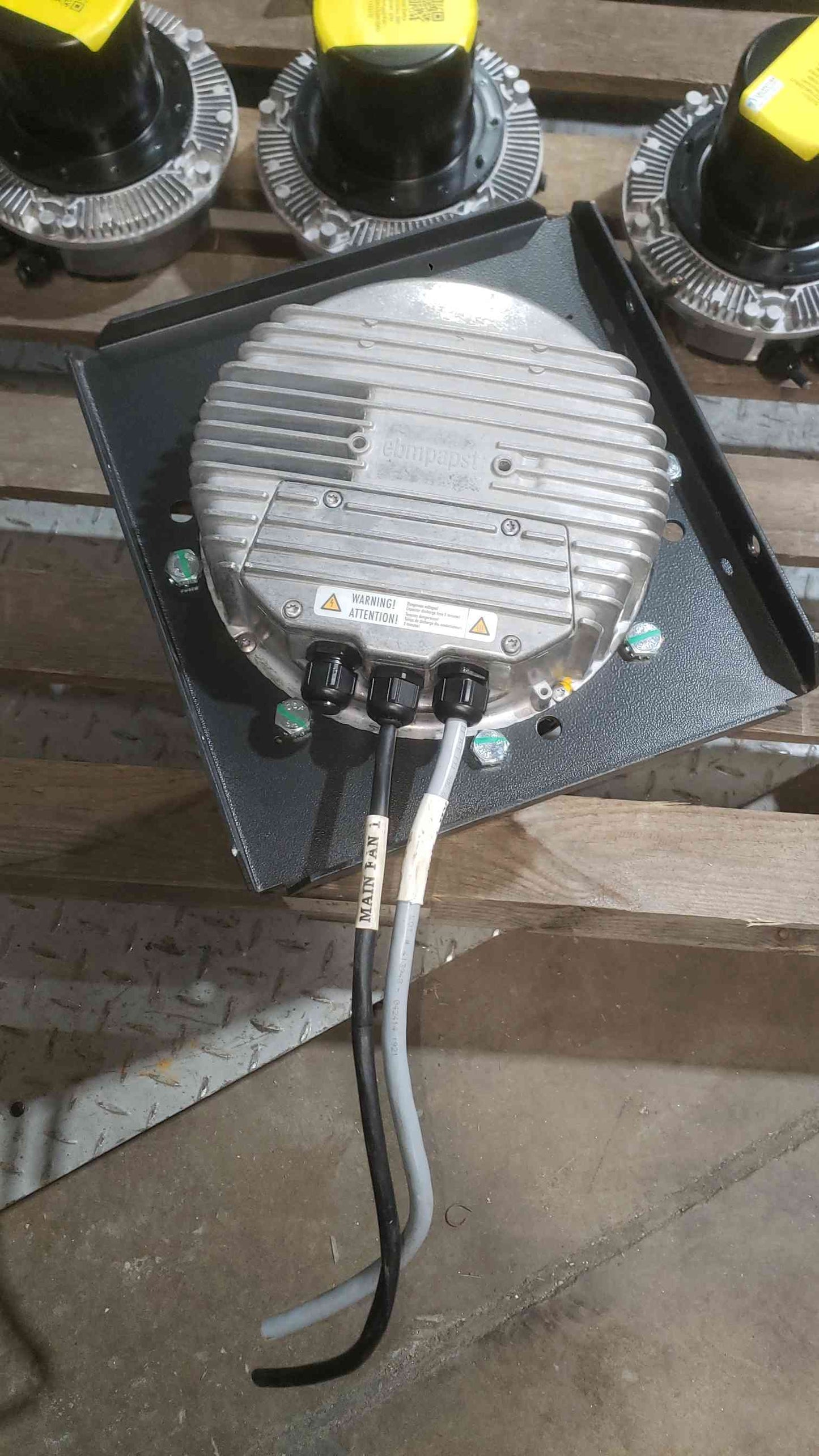 Ebmpapst 380-480VAC 3PH High Efficiency Centrifugal Fan M3G150-IF02-62 (SKU: 112227)