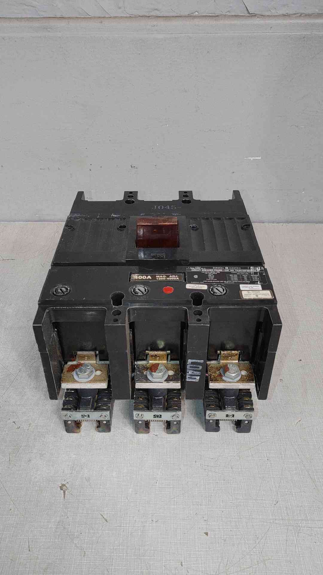 GE 400A 600VAC 3 Pole Breaker THJK436F000 MOD.5 (SKU: 112249)
