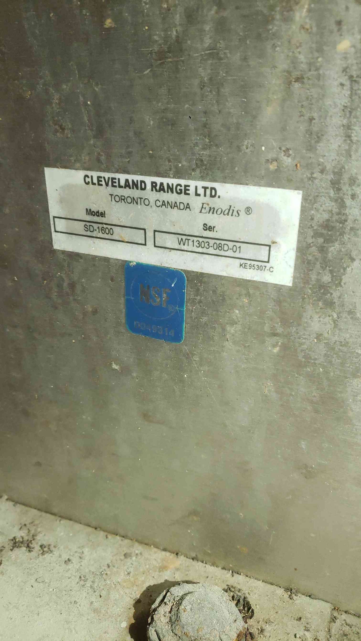 Cleveland Dual 12 Gal. Tilting Steam Kettles W/ Base SD-1600 (SKU: 112269)
