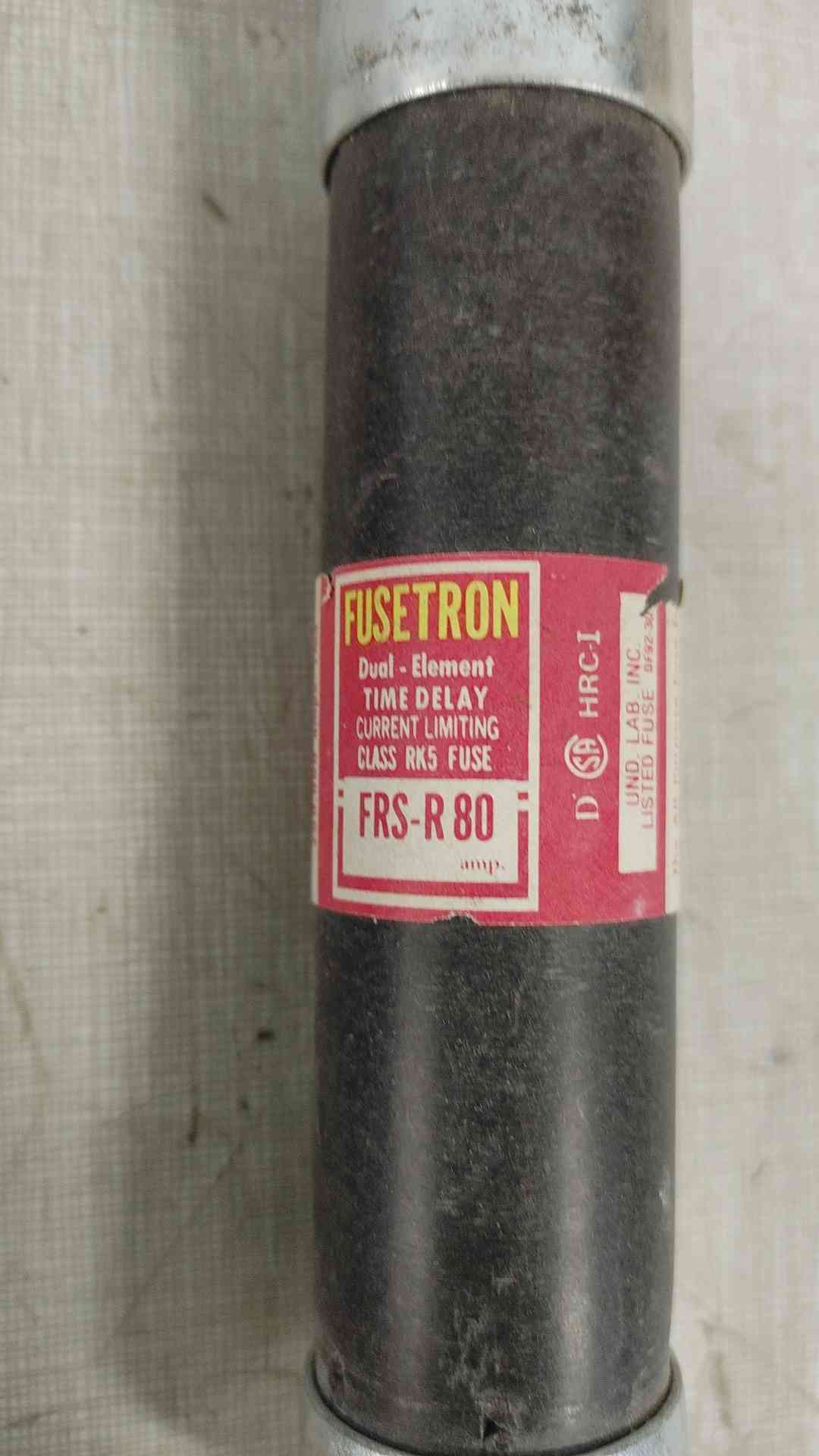 Bussmann 600V 80A Fusetron Fuse(SKU: 112301)