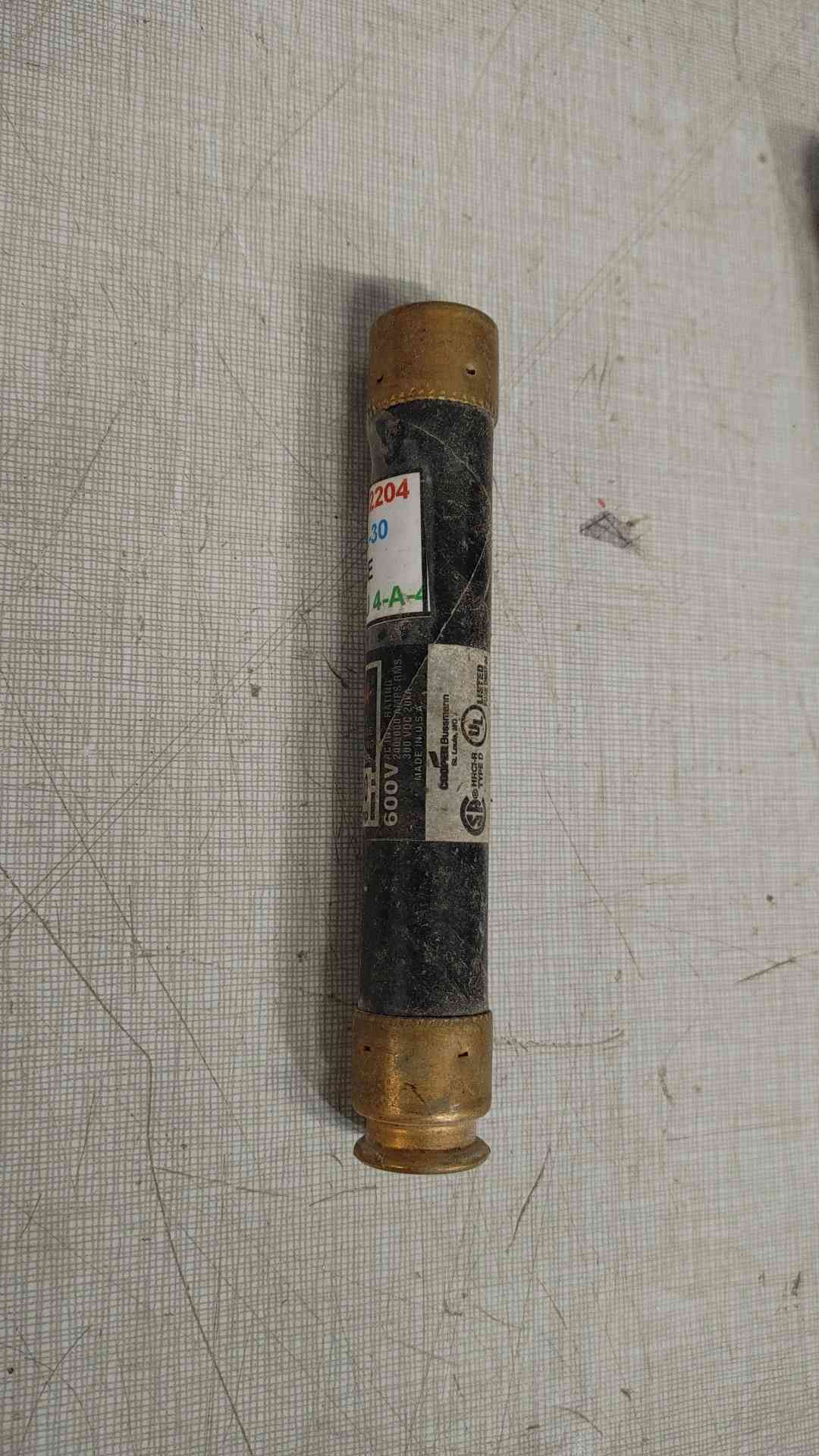 Bussman Fusetron FRS-R-30 Dual-Element Time Delay Fuse(SKU: 112317)