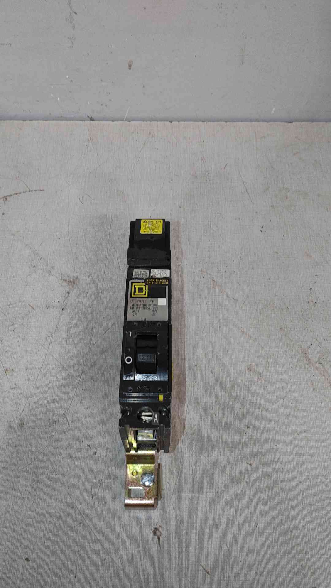 Square D 20A 277V 1 Pole Breaker FH16020A (SKU: 112321)