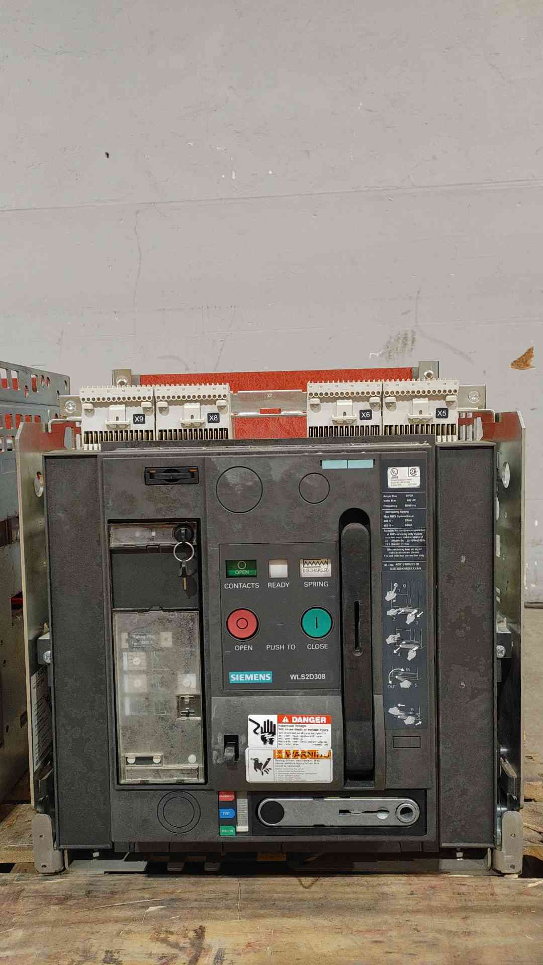 SIEMENS 800A / 600VAC Circuit Breaker WLS2D308(SKU: 112358)