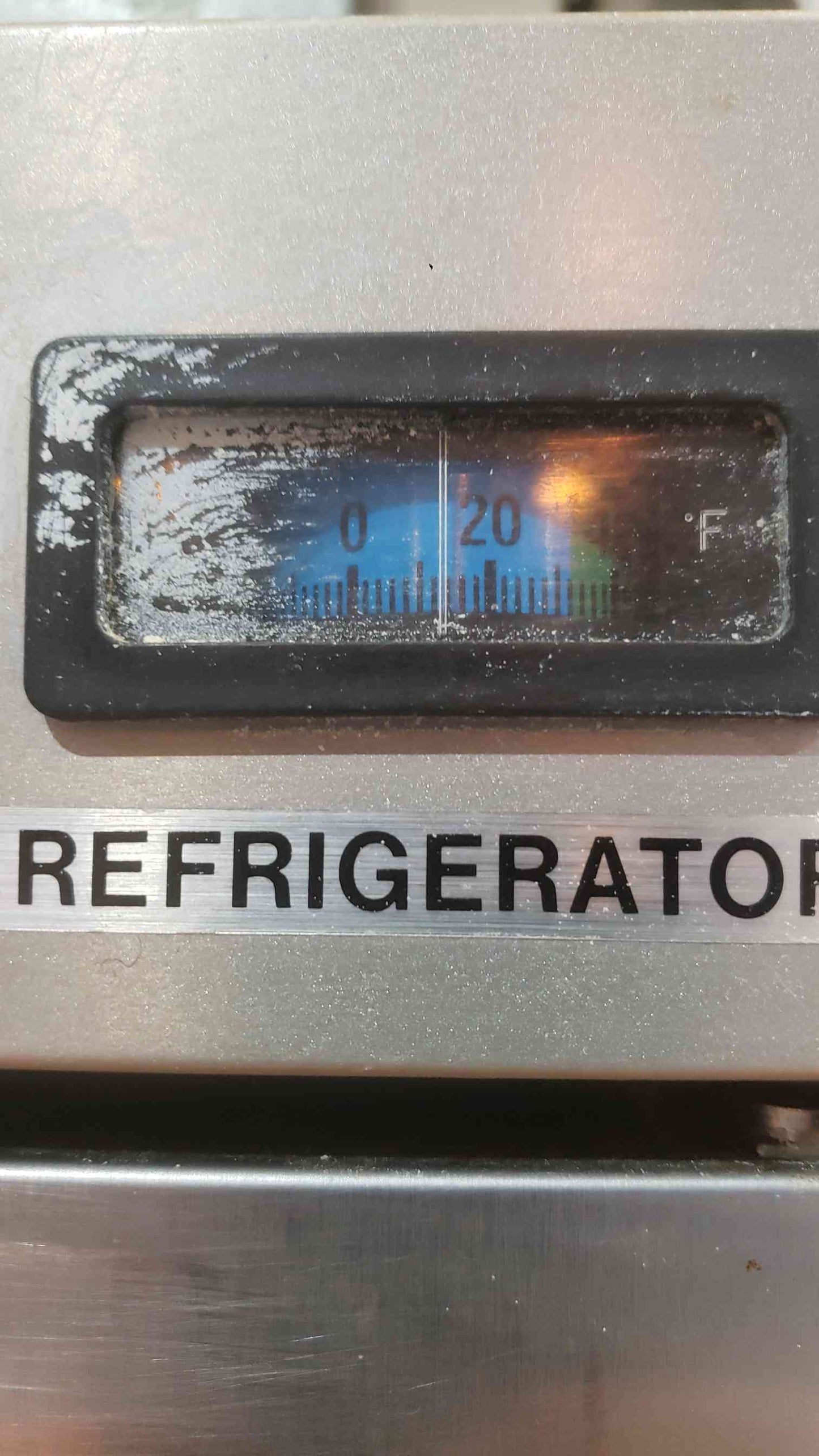 Hobart Stainless Steel Double Door Refrigerator Commercial Cafeteria (SKU: 112433)
