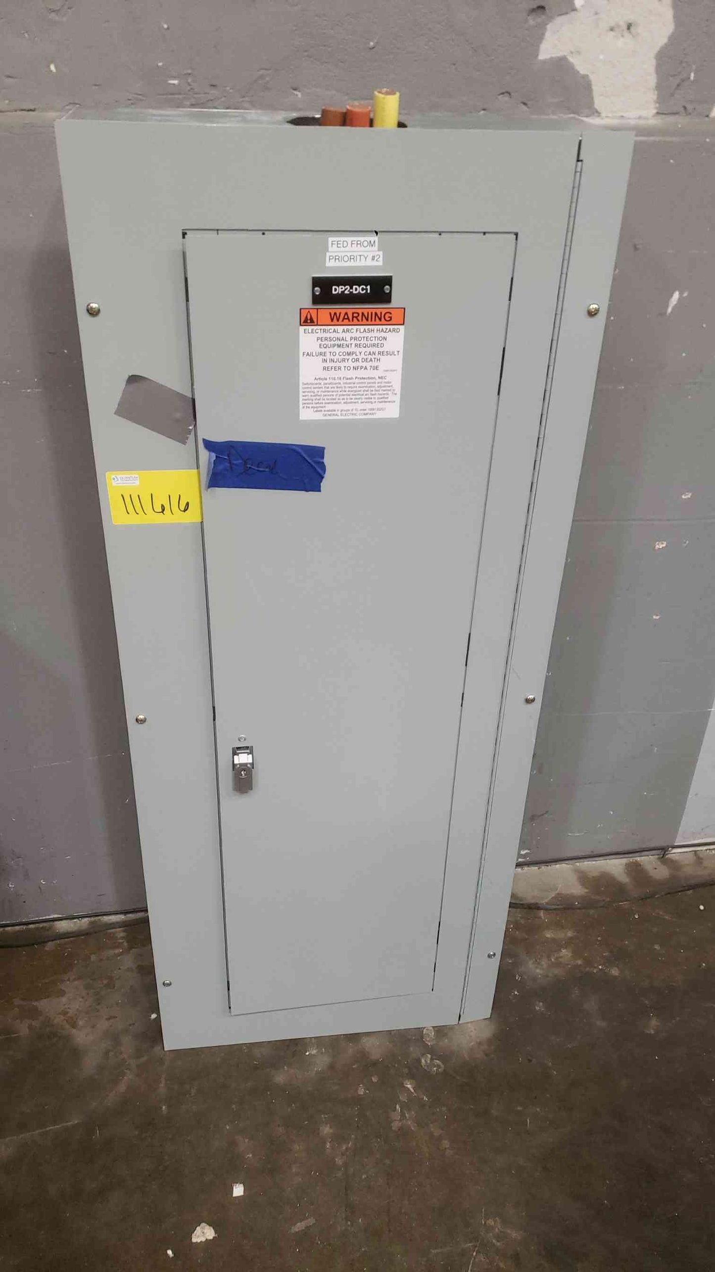 400A GE A-Series II Panelboard 480/277v 5 Breakers & Main (SKU: 111616)