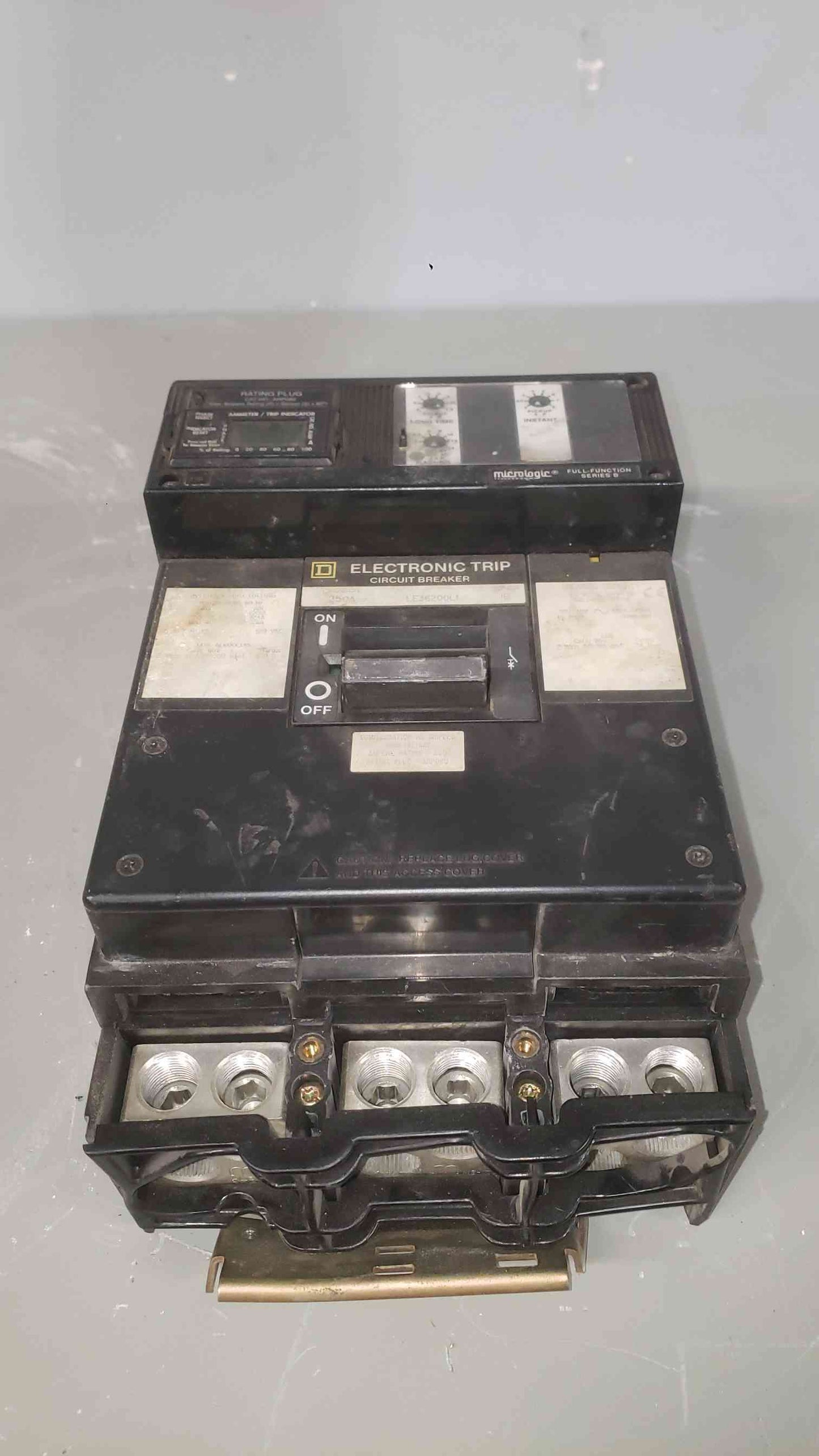 Square D 250A 600VAC Electronic Trip Circuit Breaker LE36200LI (SKU: 112530)