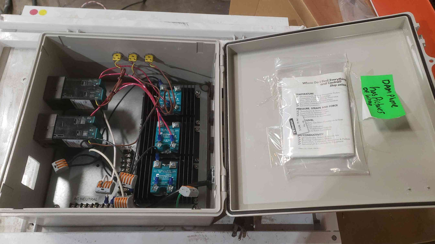 Industrial Furnace Control Panel (SKU: 112577)