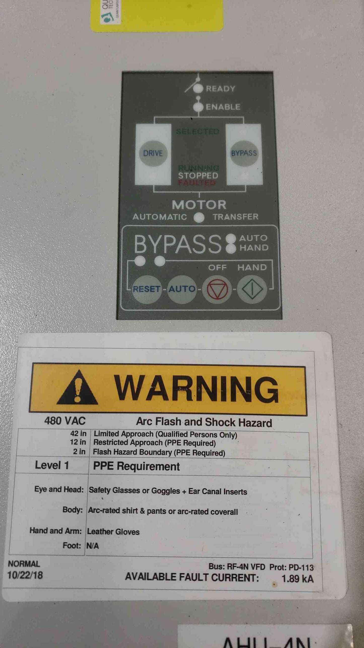 ABB 40HP 380-460 3PH VFD ACH550-VD-059A-4+F267 Variable Frequency Drive (SKU: 112634)