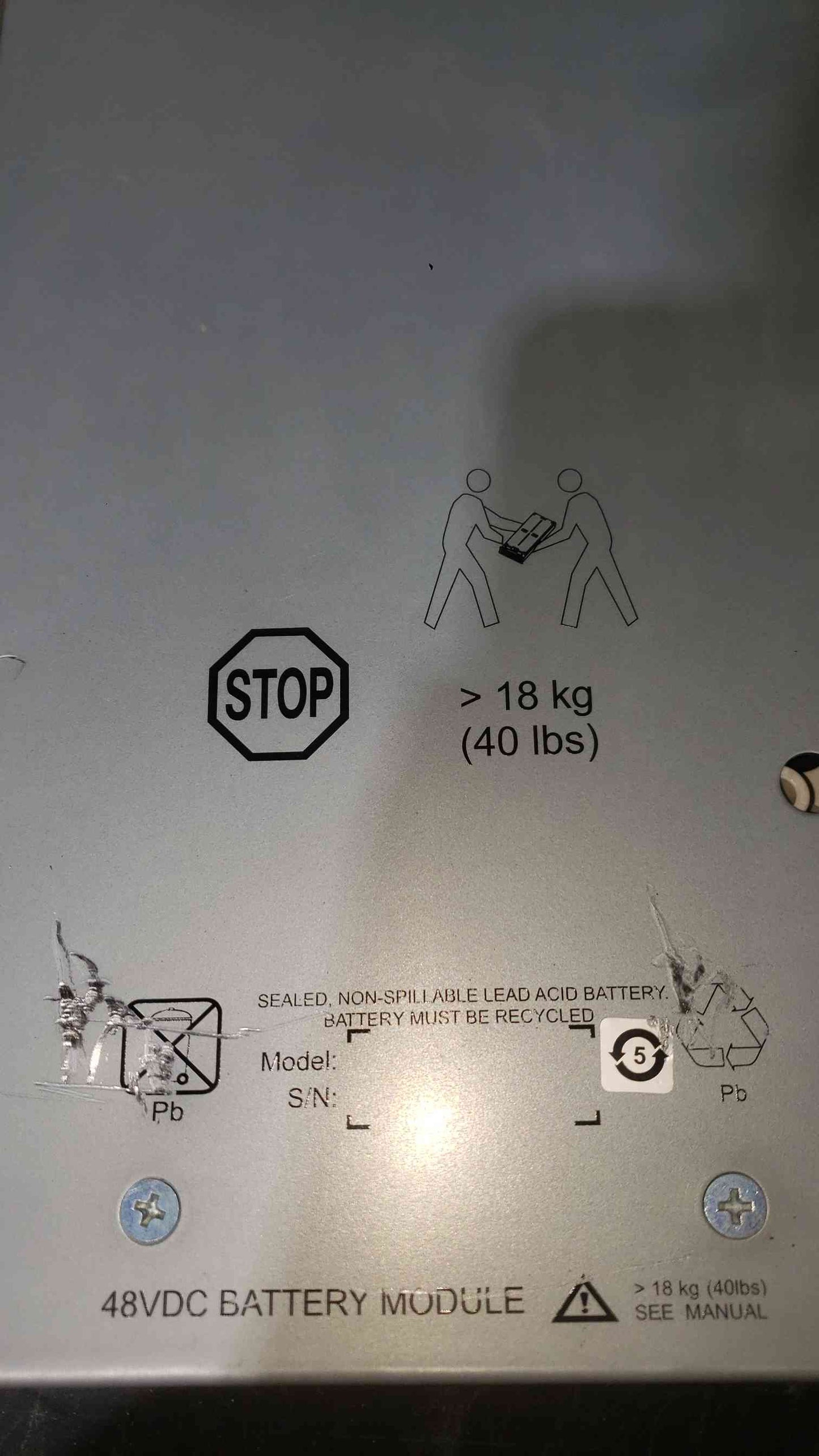 APC 48VDC Battery Module (SKU: 112699)