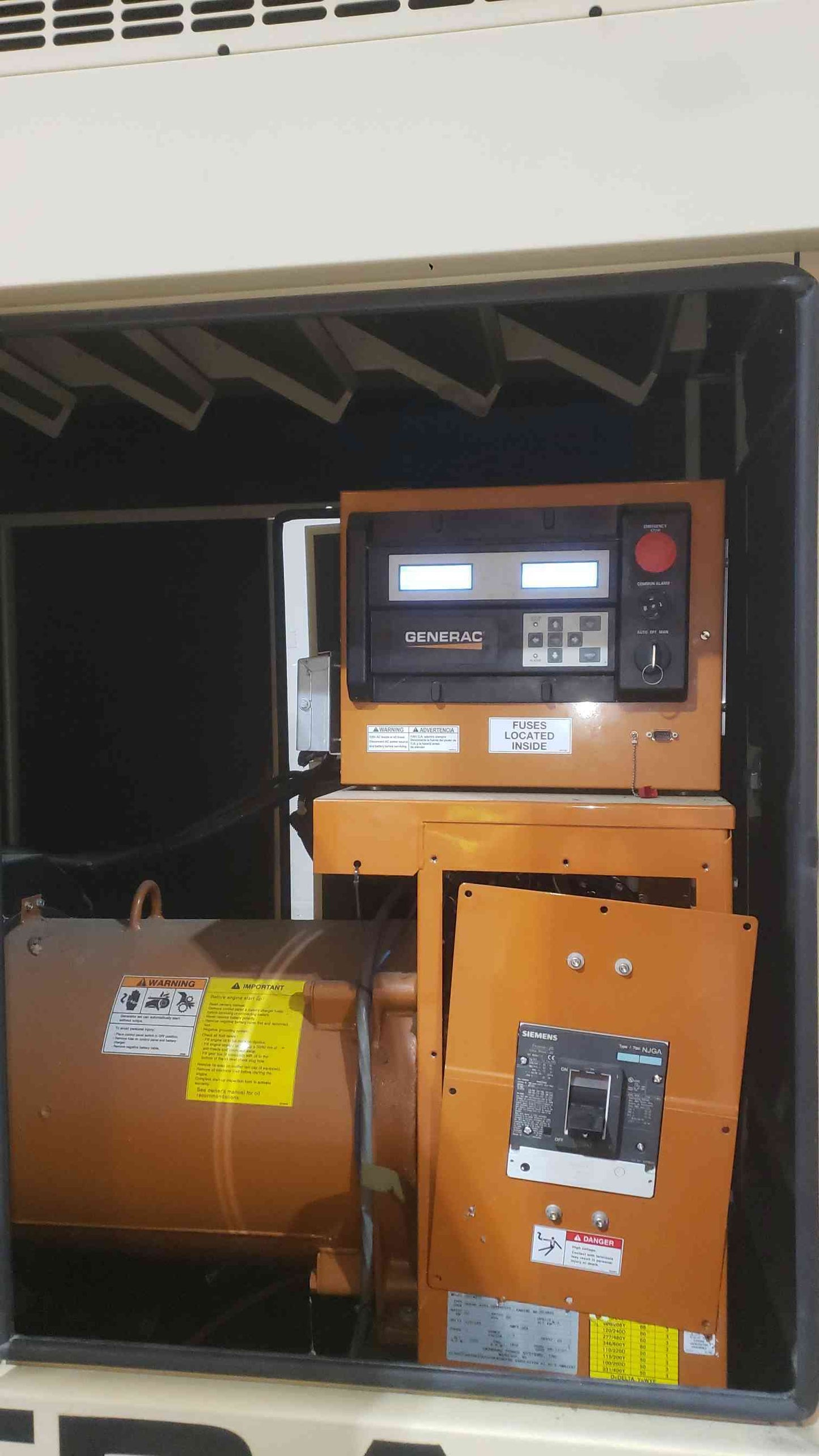 50KW Generac John Deere 5030 Generator 1PH SD050 391 Hrs TESTED & VIDEO (SKU: 112843)