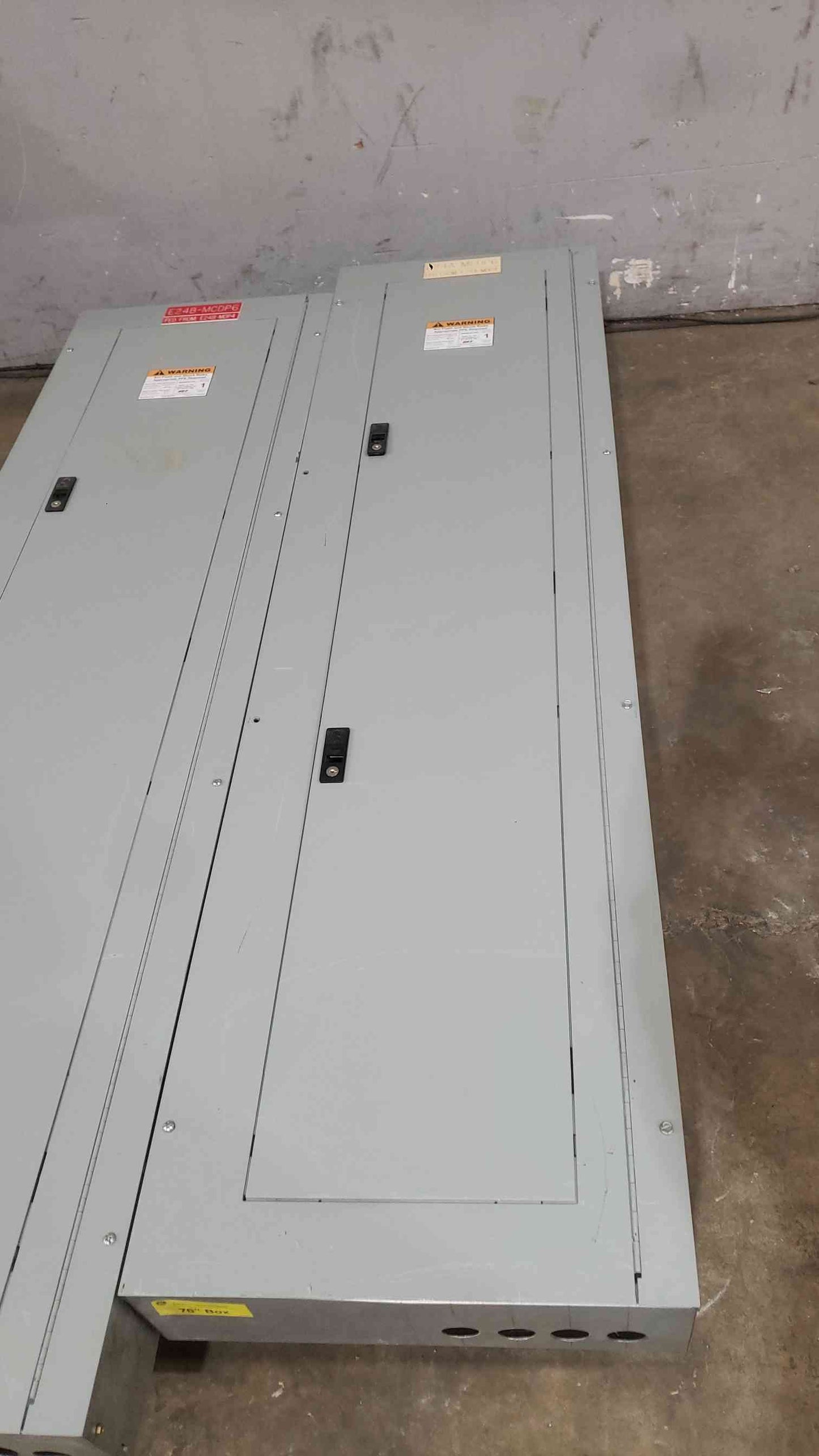 GE A-Series II Panelboard 400A 480V 3PH 3W ADF3424KTX with THED Circuit Breakers (SKU: 112856)