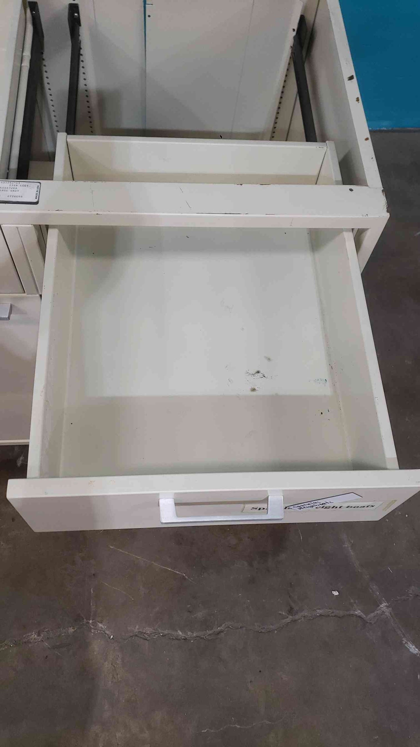Hamilton 3' Standing Height Drawers & Doors Casework (SKU: 112924)