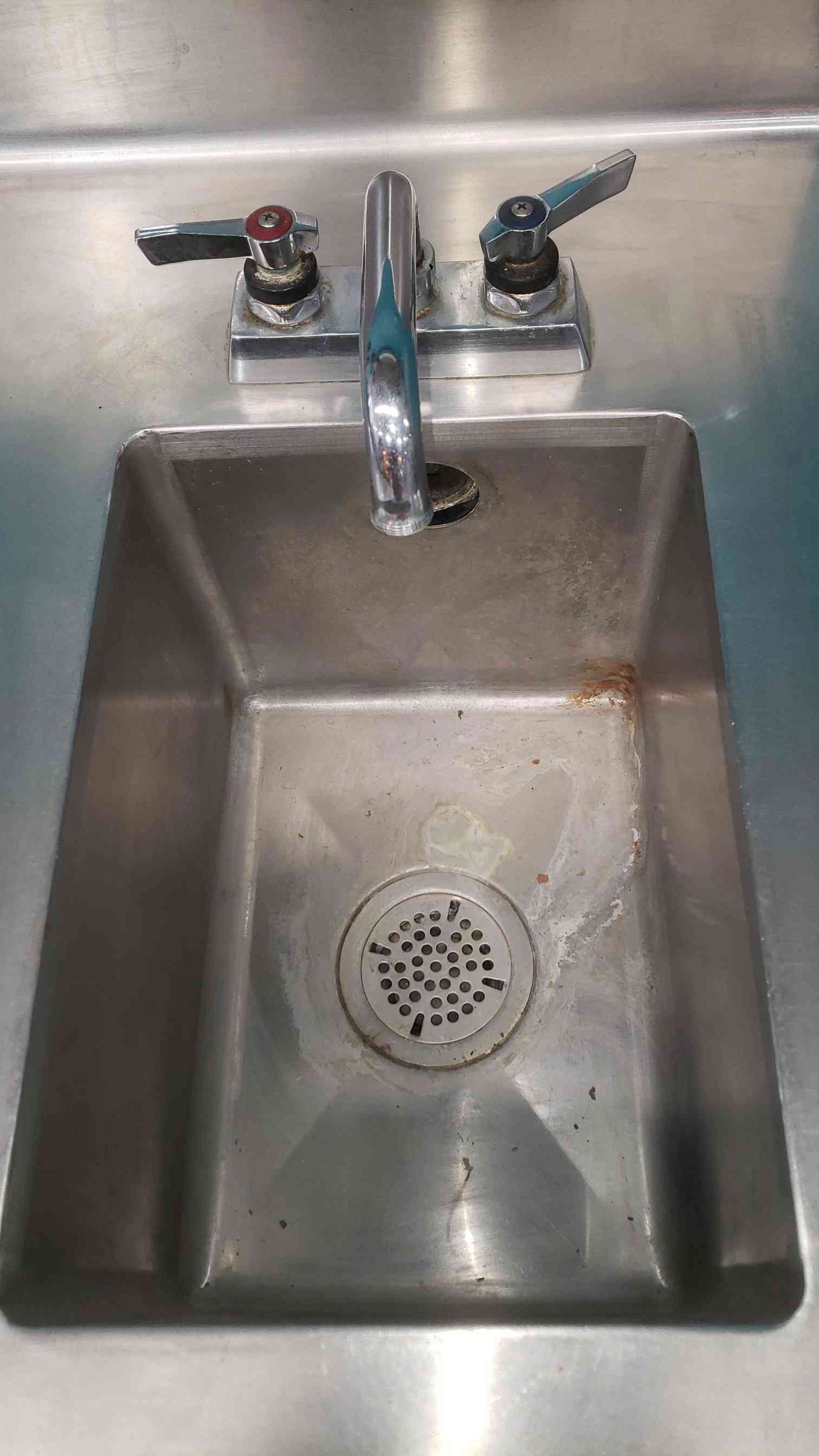 Stainless Steel 32" Sink Undercounter & Prep Table (SKU: 112993)