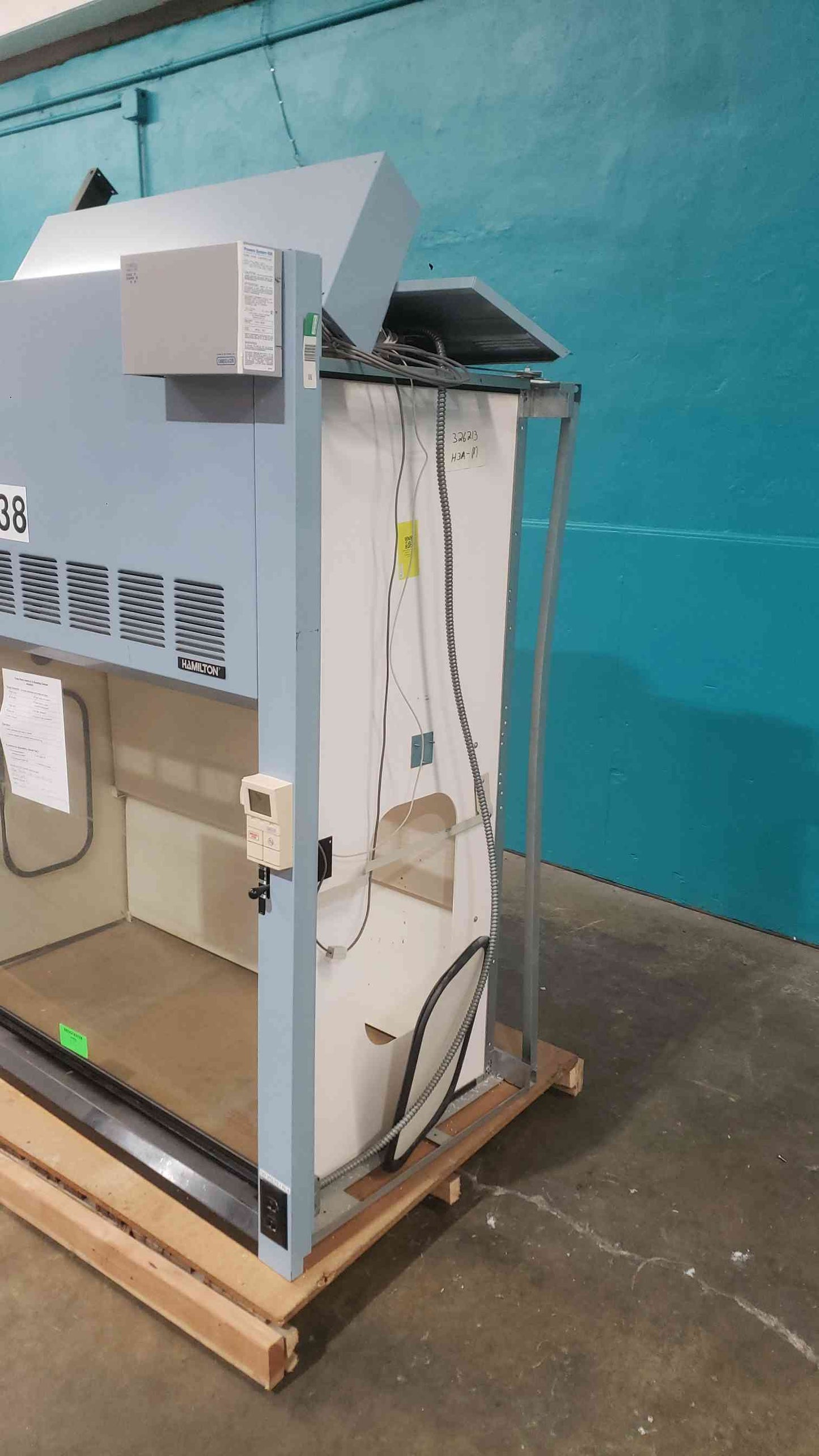 Hamilton Scientific SafeAire 5-foot Chemical Fume Hood 60" Benchtop Lab Exhaust Hood w/ Airflow Monitor (SKU: 112998)