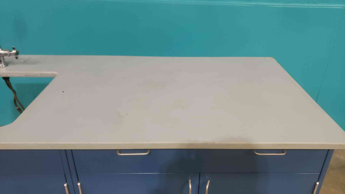 Jamestown 73" Gray Epoxy Sink Bundle Metal Casework (SKU: 113084)