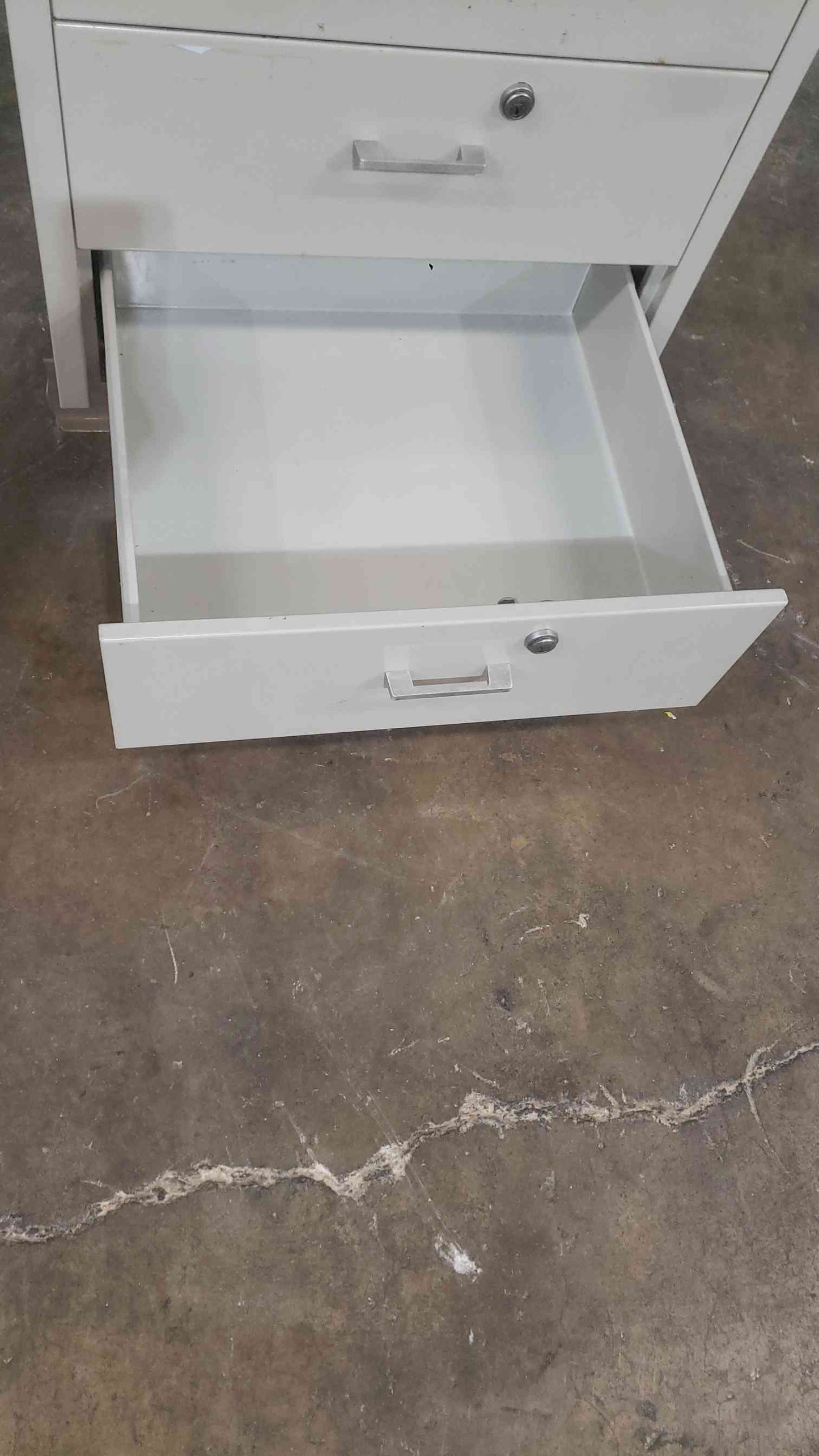 Saint Charles Gray 2' Drawers Only Casework (SKU: 113104)