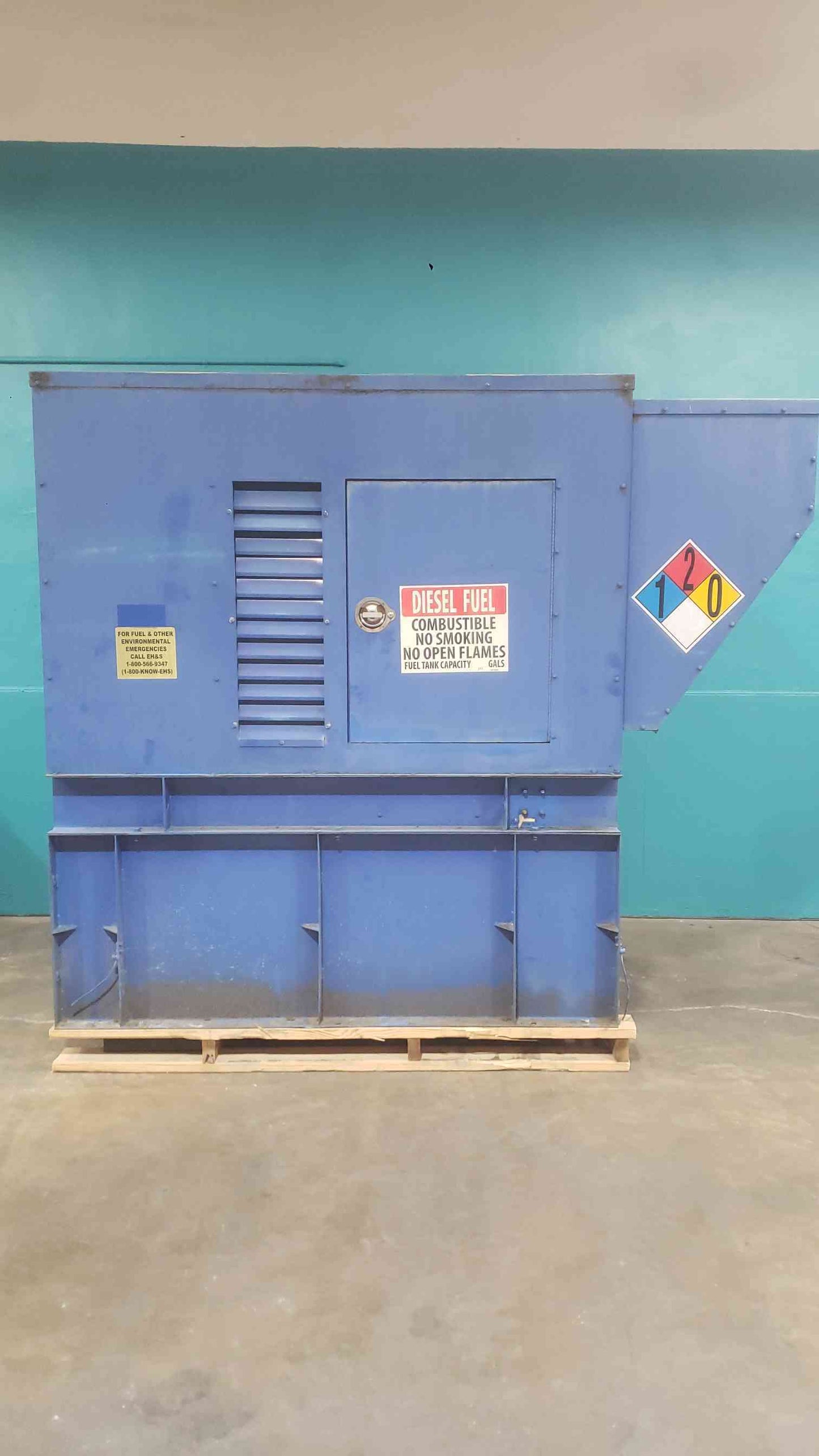 40kW MagneTek RD-500 Diesel 120/240V 480V 1/3PH Standby 835 Hrs (SKU: 113052)