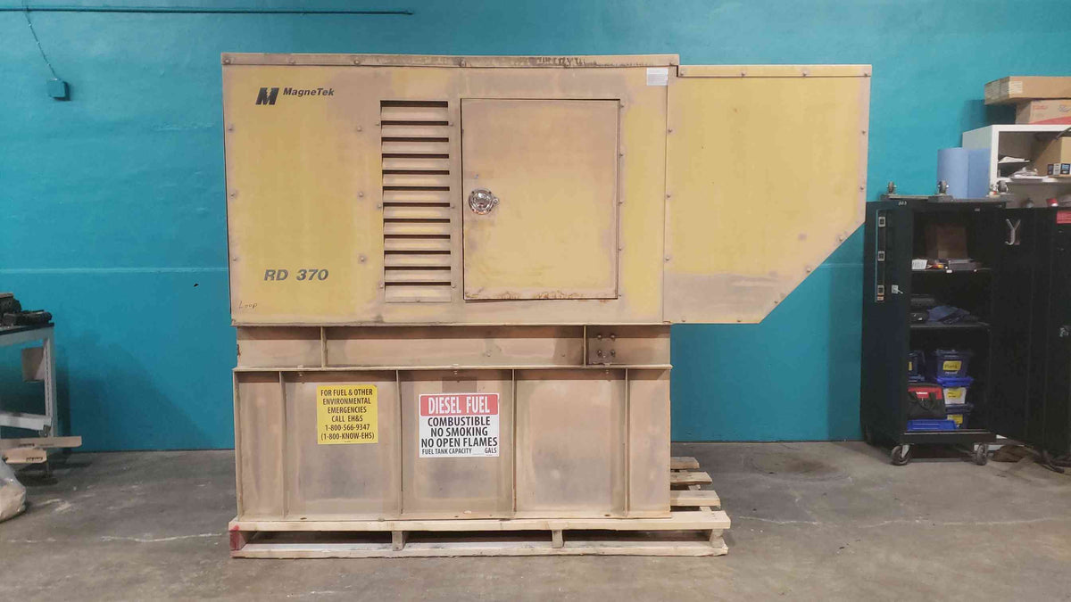 30KW Magnetek-Elliot RD 370 Perkins 1&3PH Diesel 659 Hrs. TESTED (SKU: 113054)