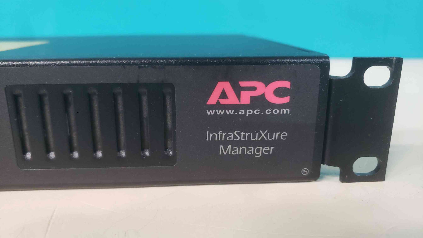 APC AP92200 InfraStruXure Manager Server Centralized UPS PDU Management Appliance 1U Rackmount