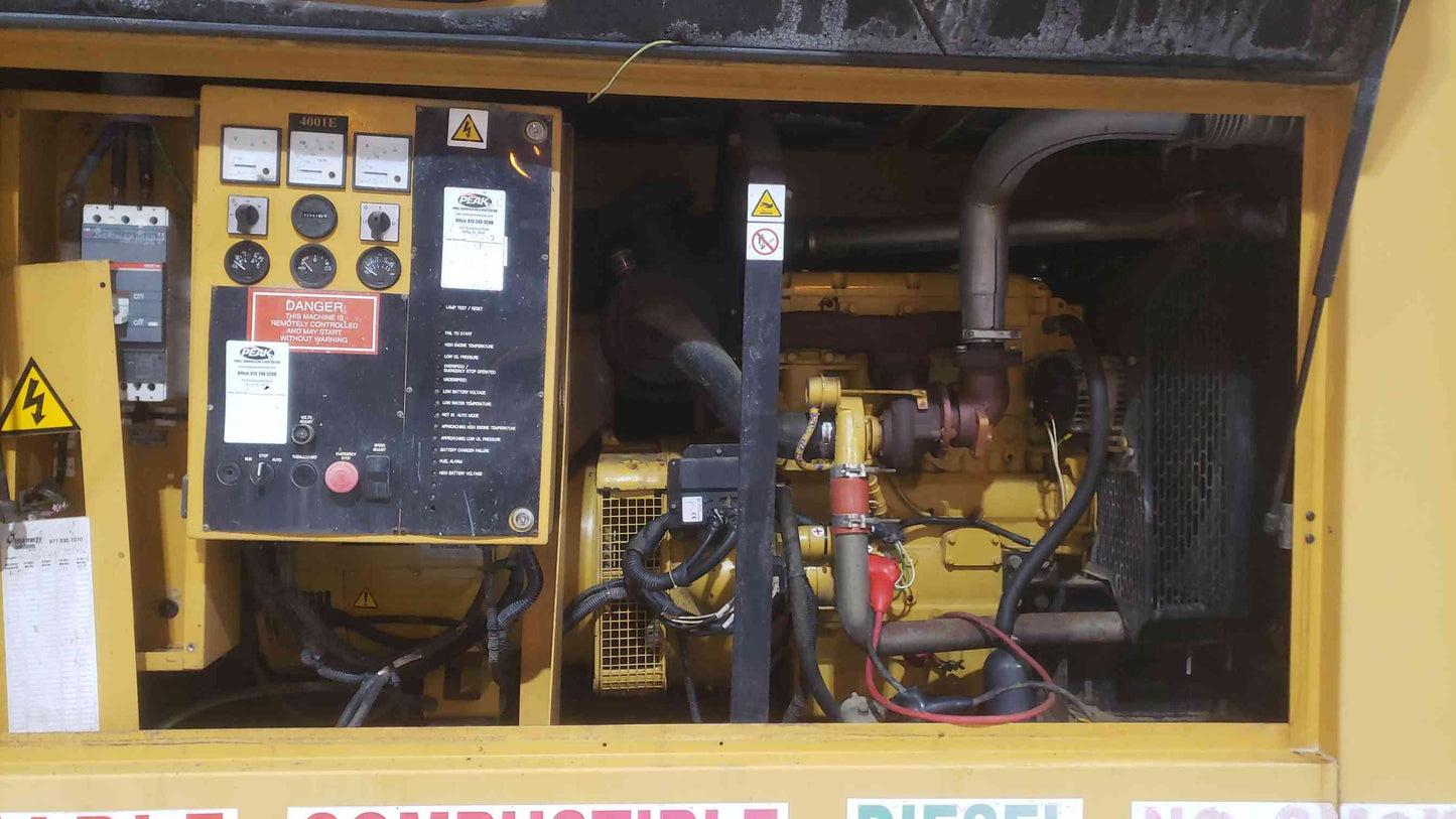 Caterpillar Olympian 60kW Diesel Generator D60P4S 120/240V 1ph 884Hrs TESTED(SKU: 113336)