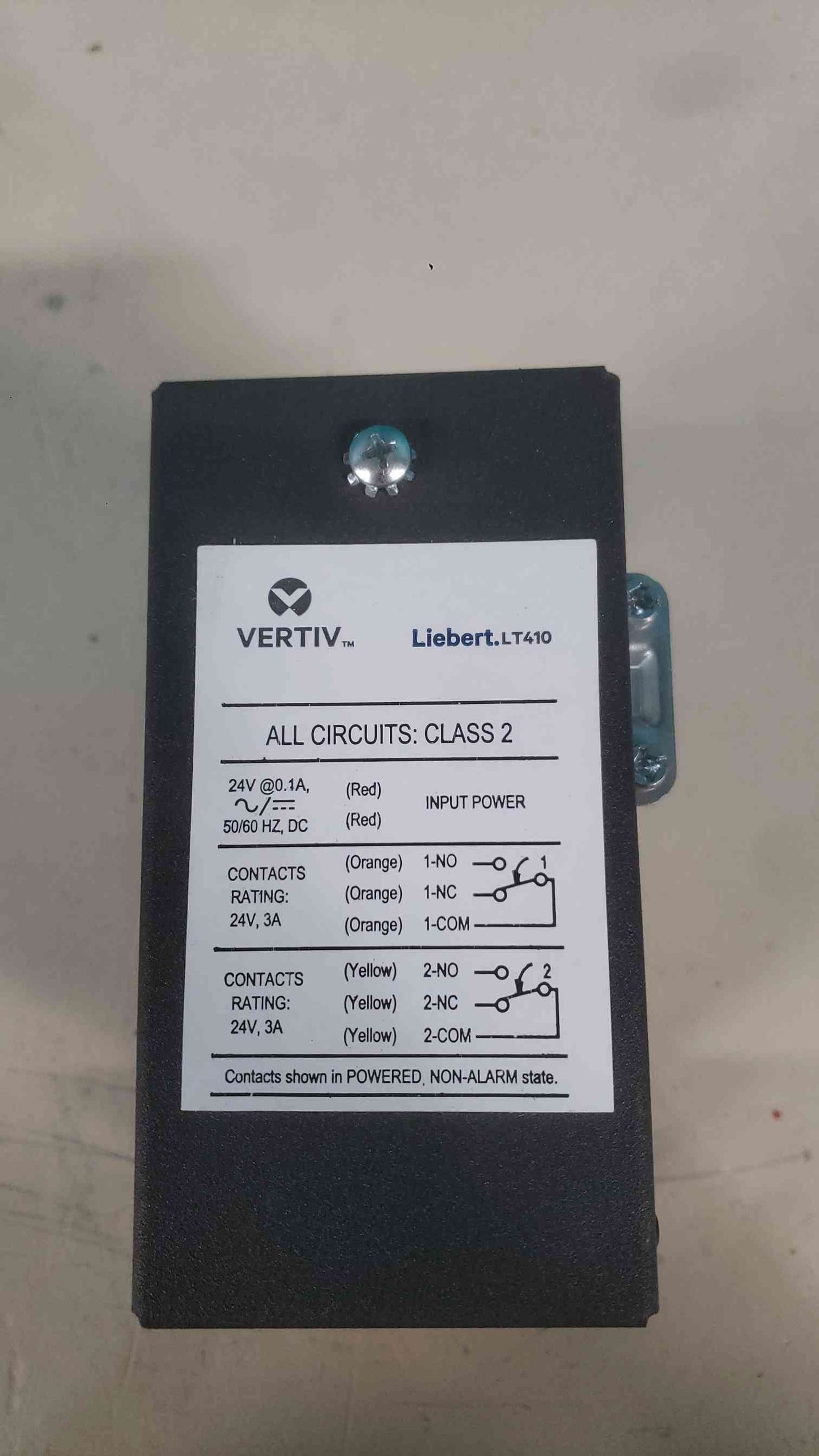 Vertiv Liebert LT410 Liqui-tect Point Leak Detection Sensor - 24V AC/DC Water Sensor (SKU: 113327)