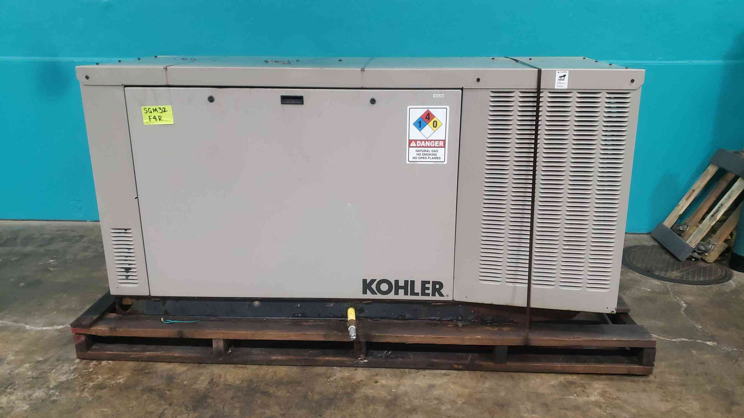 48KW Kohler 48RCL 240V 200A 1PH LP NG 212 Hrs. TESTED (SKU: 113495)