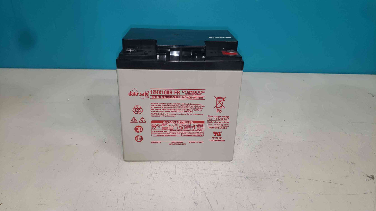 EnerSys DataSafe 12HX100R-FR 12V 100W Sealed Lead Acid Battery Solar UPS 12HX100