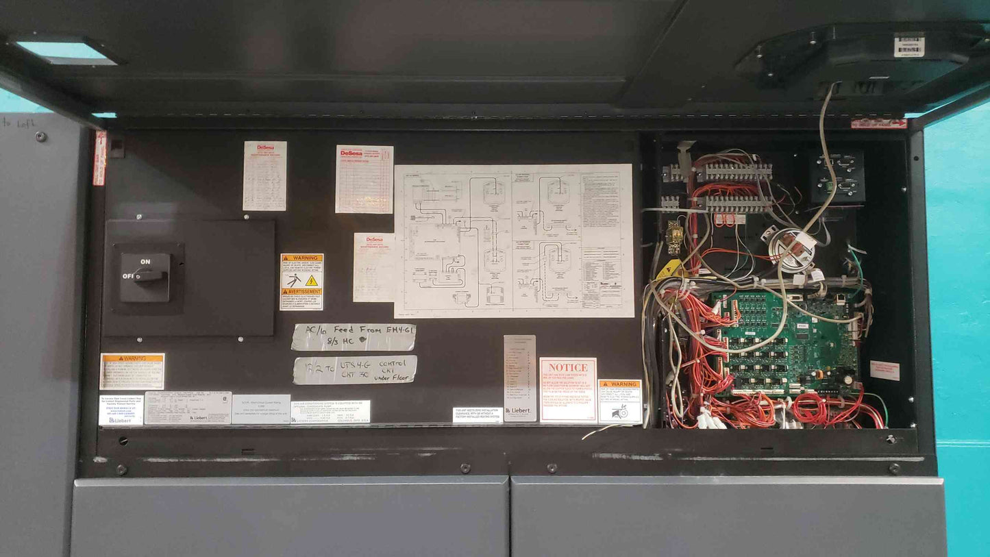 Liebert Vertiv 8 Ton Glycol 460V 3PH CRAC VS028K SA0EI650A (SKU: 113547)