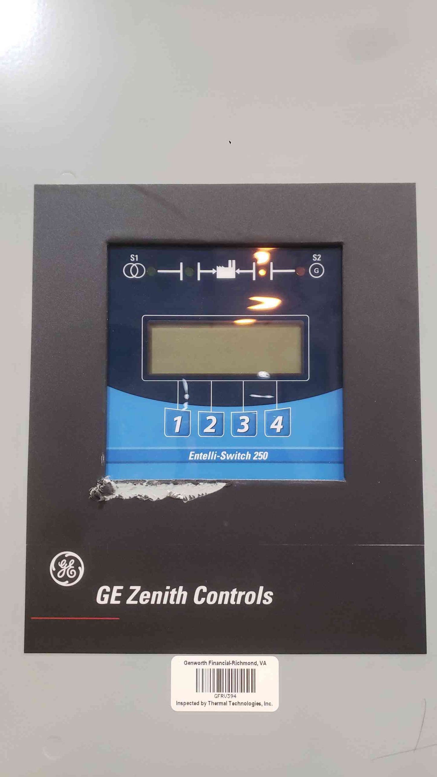 GE Zenith ZTSL160ES-7 Automatic Transfer Switch ATS 1600 Amp 480V 3 Phase (SKU: 113508)