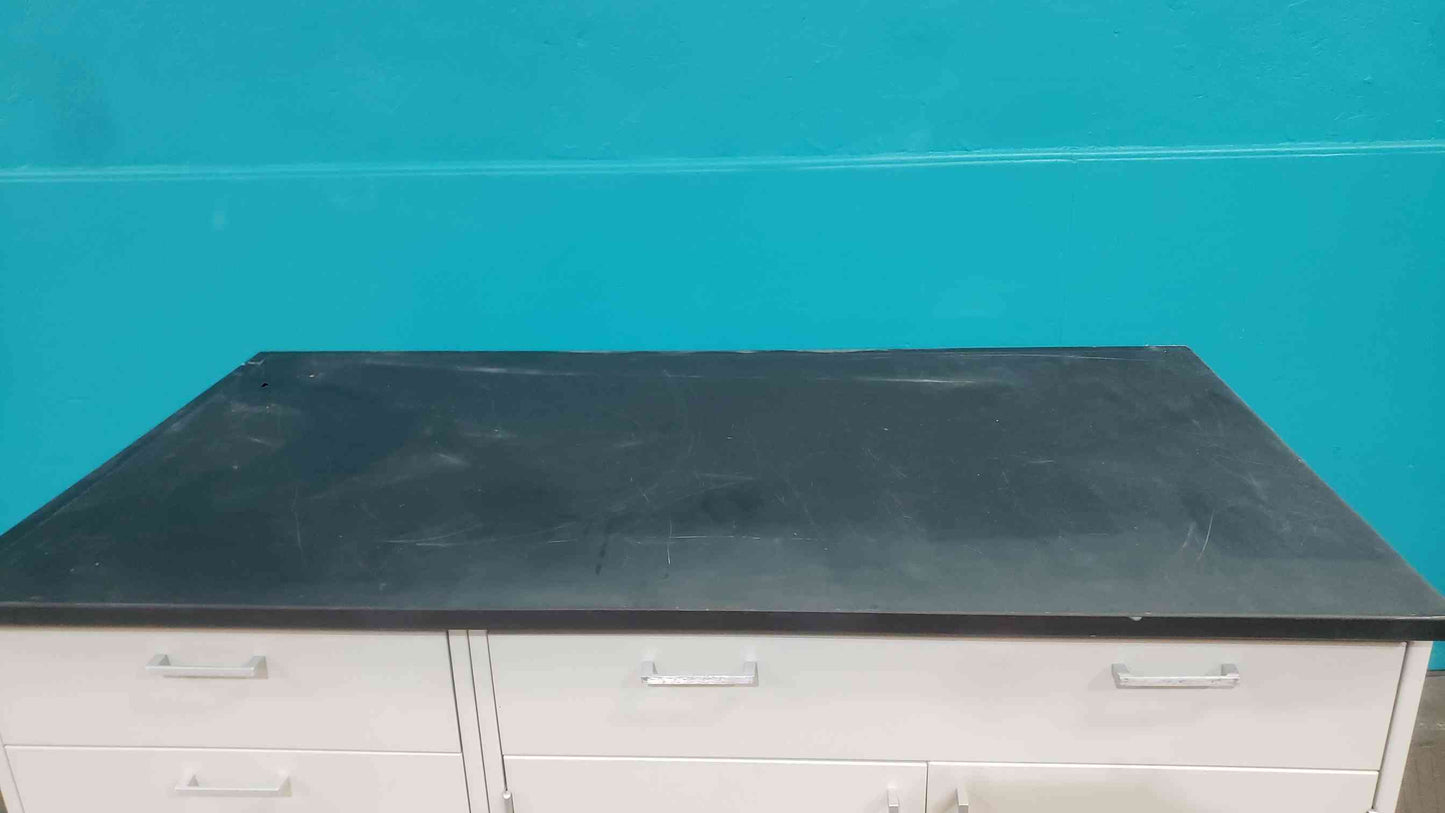 Fisher Hamilton 57" Mixed Casework W/ Black Epoxy Top (SKU: 113575)