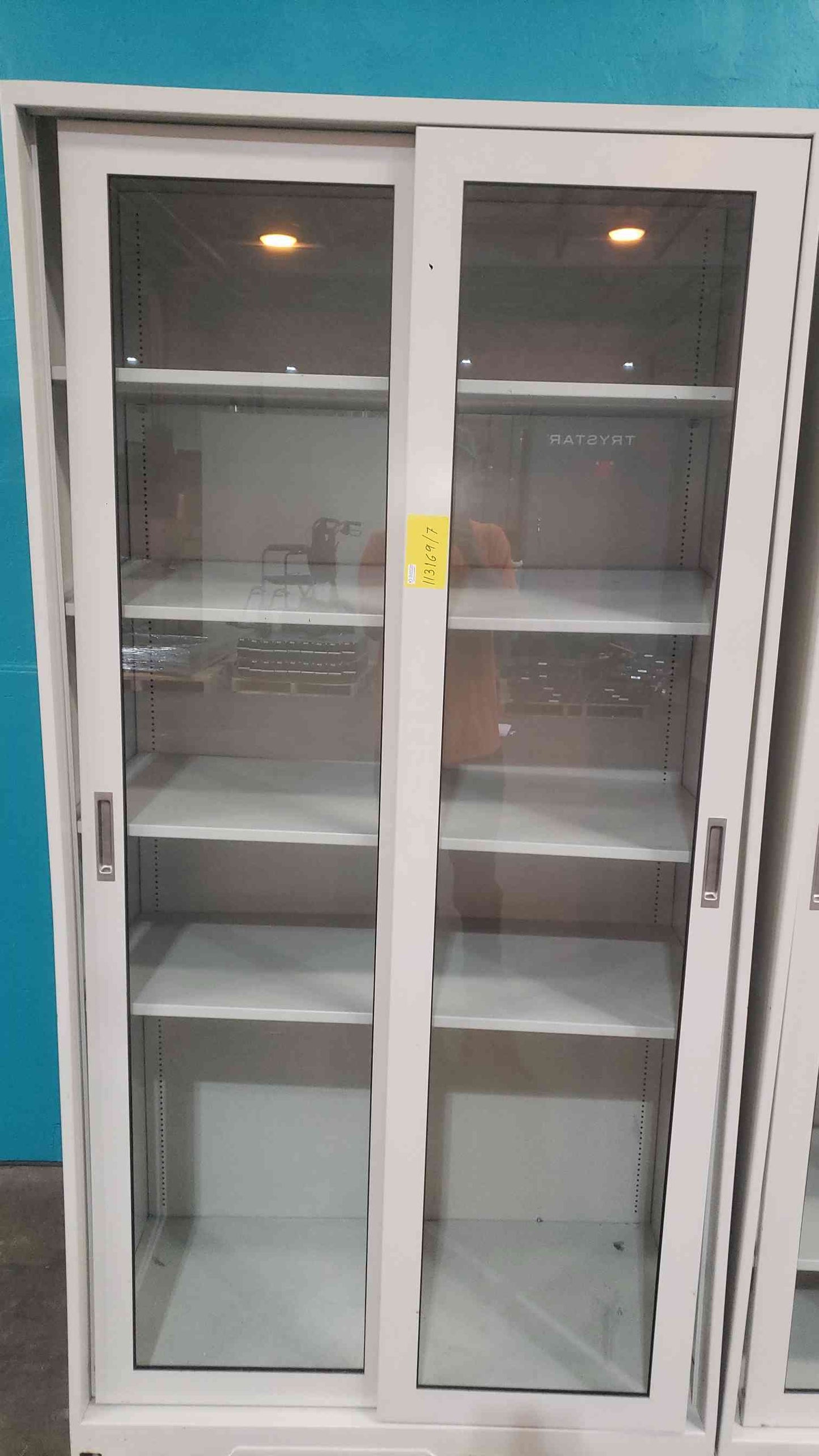 Hamilton Labs Glass Doory Cabinet 84" (SKU: 113169)