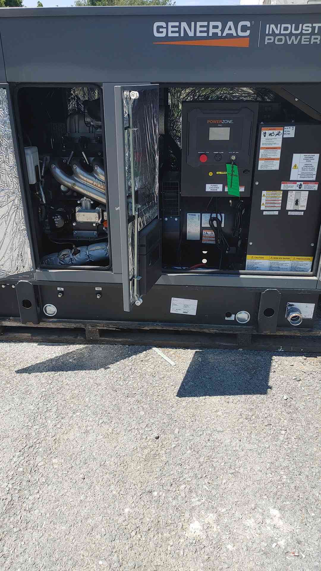 Generac 50KW 120/240V 1PH NG/LP Generator SG050NA 94.8Hrs '23