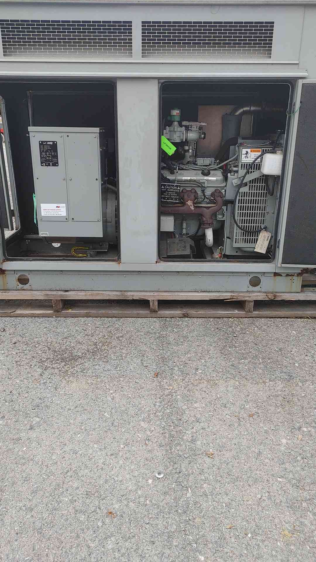 MTU Onsite Energy 50kW LP Propane Generator 120/240V 1PH VER50DGC6NLT1 ONLY 51 HR