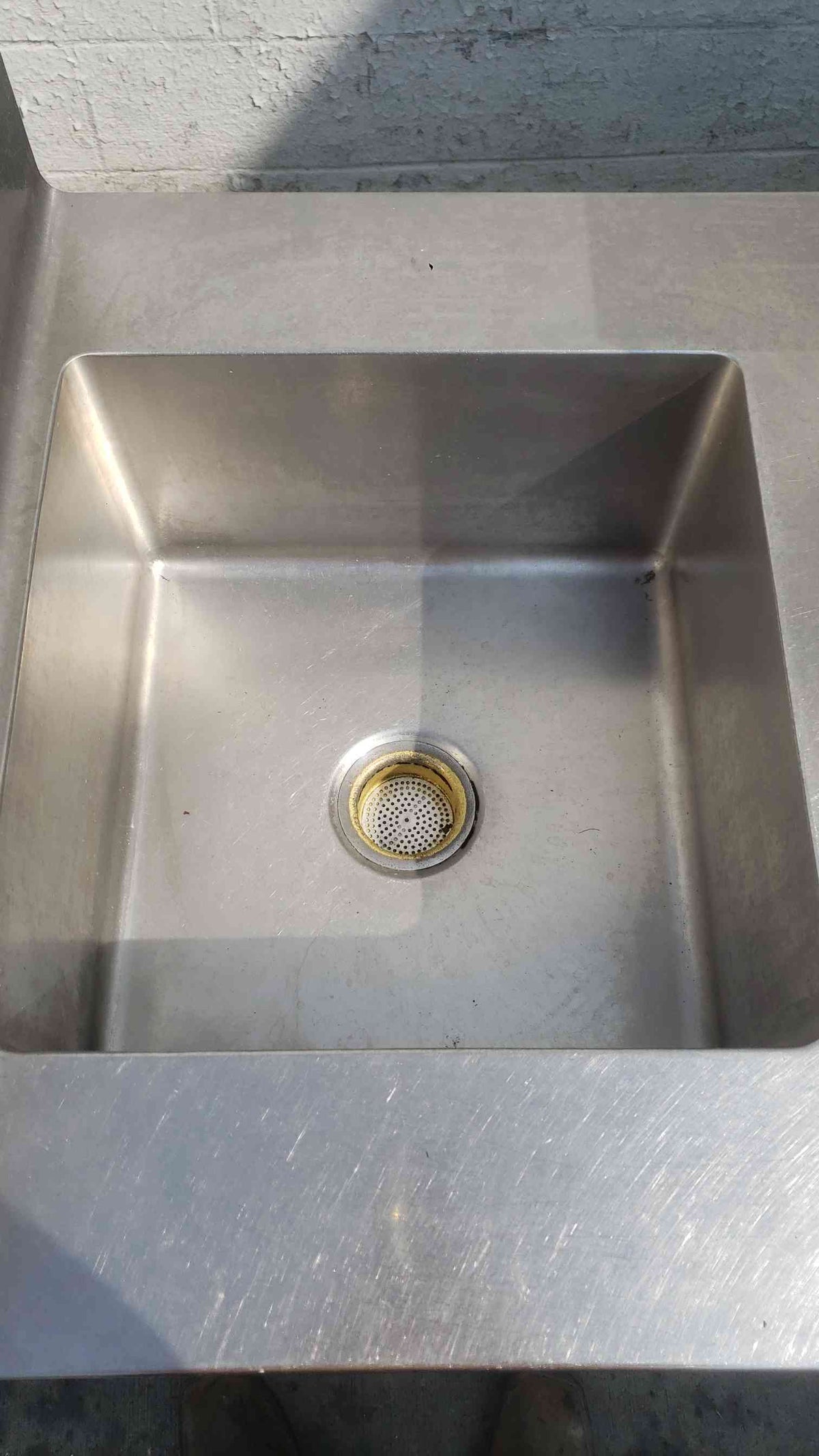 Stainless Steel Commercial Kitchen Prep Table Rack Utility Drawer Sink Unit NSF