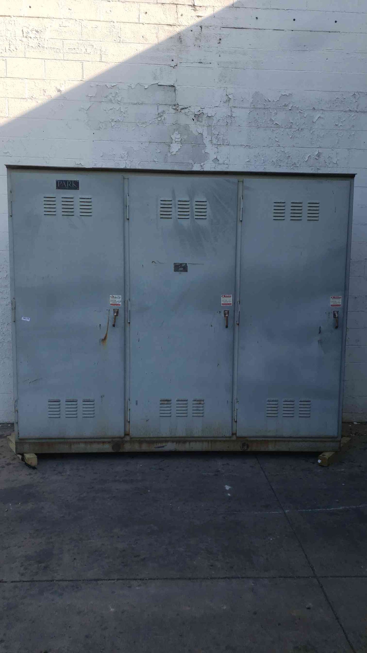 Park Power 1600A 480V 3PH Outdoor NEMA Switchboard Boltswitch VLB349 V7H3606