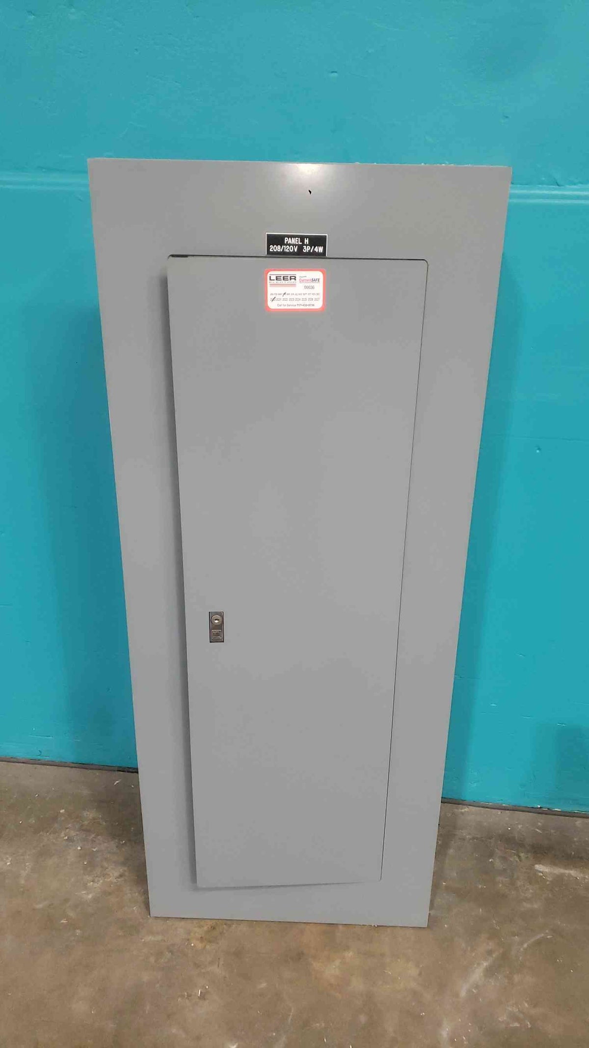 Square D NQ 3 Phase Panelboard 225A Max 200A Main 30A 15A 3-Pole QOB NQ442L2C 208V