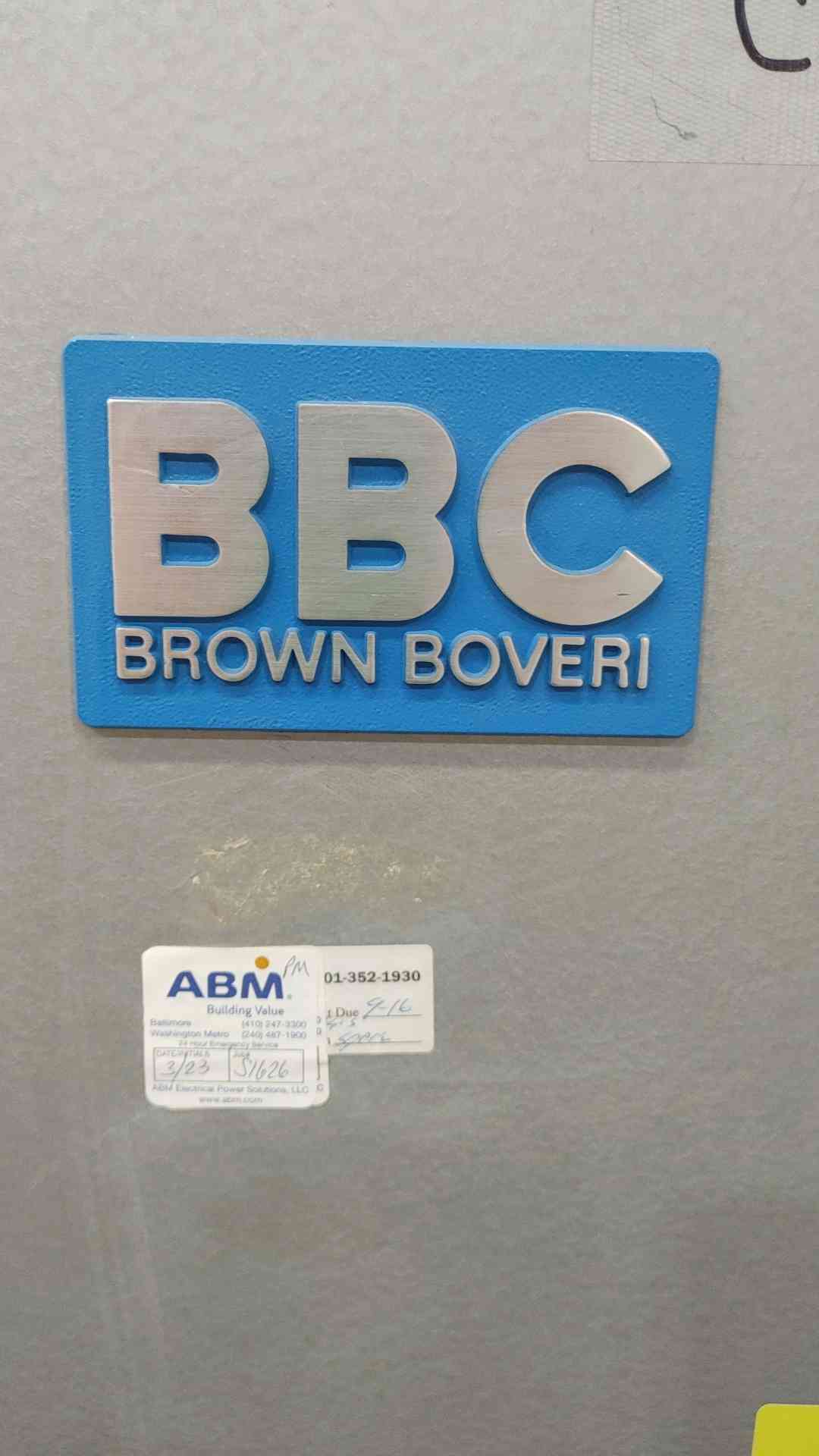 BBC ITE 5HK250 1200 Amp 5KV Power Circuit Breaker 5HK 250 MVA 125VDC Draw Out