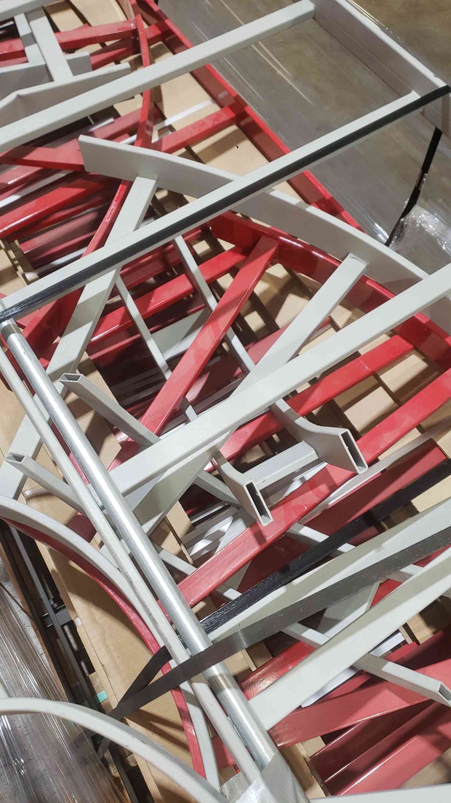 Lot of 22 Mixed Cable Runway Ladder Racking Section Overhead Tray Telecom Data