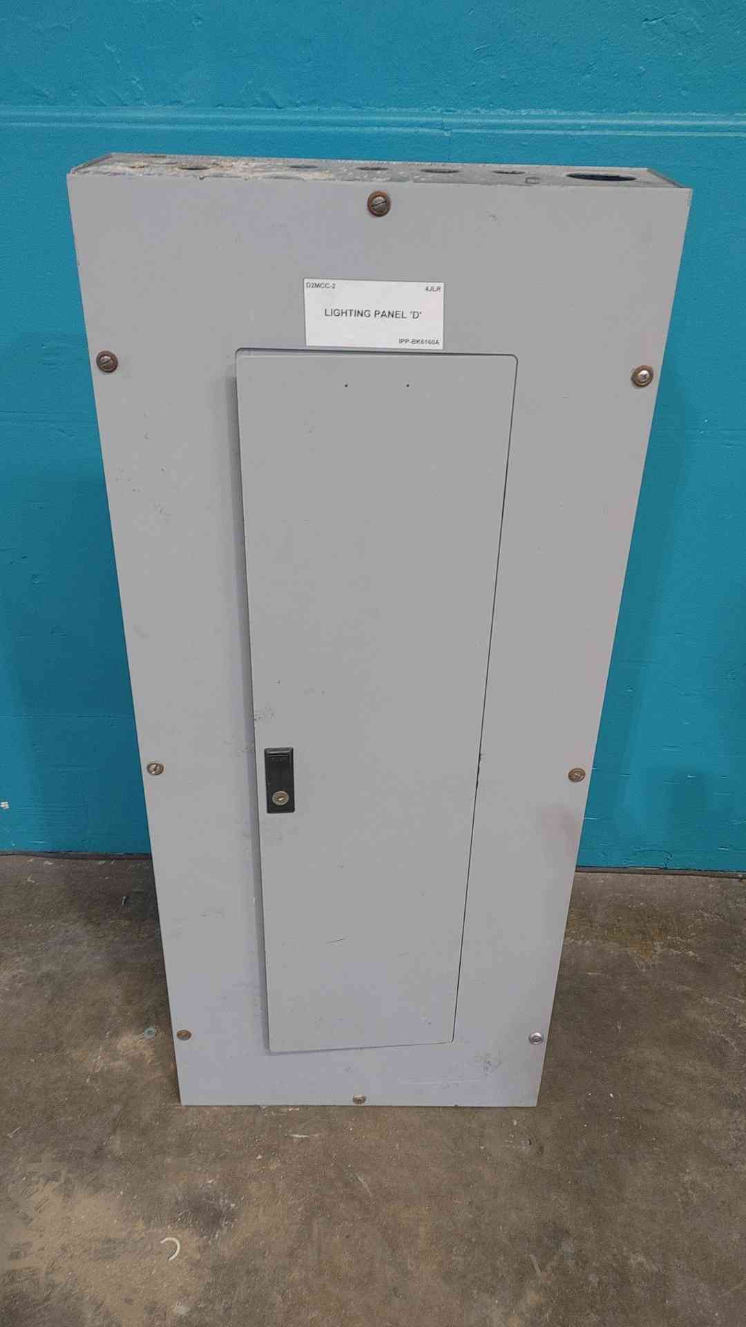 Cutler-Hammer PRL2A 225A Main 480Y/277V 3 Phase 42 Ckt Lighting Panelboard Loaded