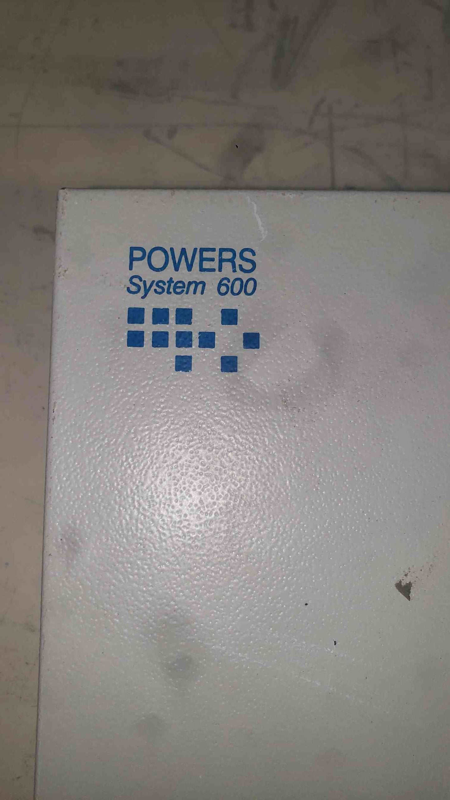 Siemens Landis & Gyr Powers System 600 Fume Hood Controller Enclosure 537-899