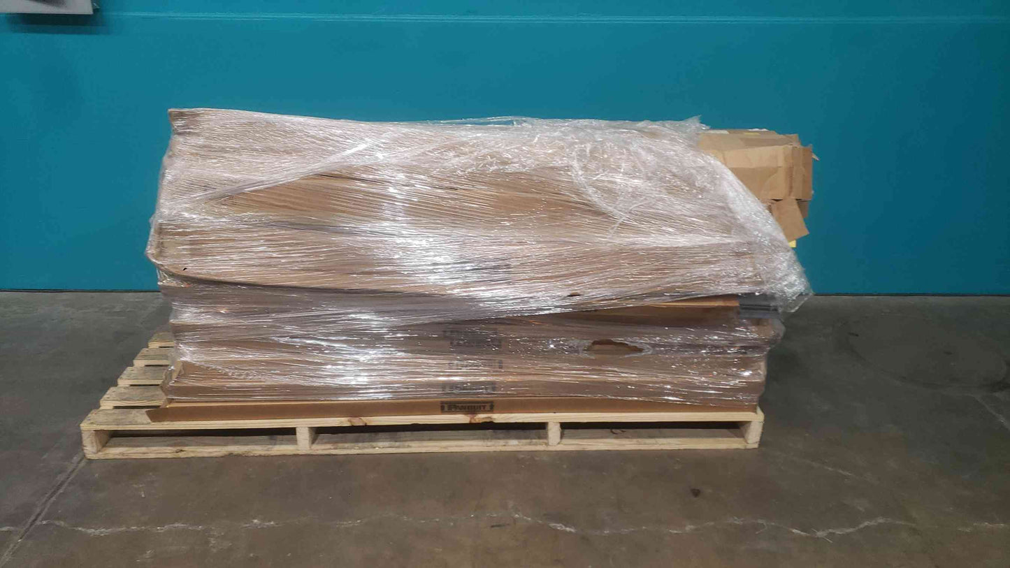 Panduit FiberRunner Pallet Lot FRHD2KTYL FRHC6YL6 FRHC4YL6 F3X3LG6 Cable Raceway