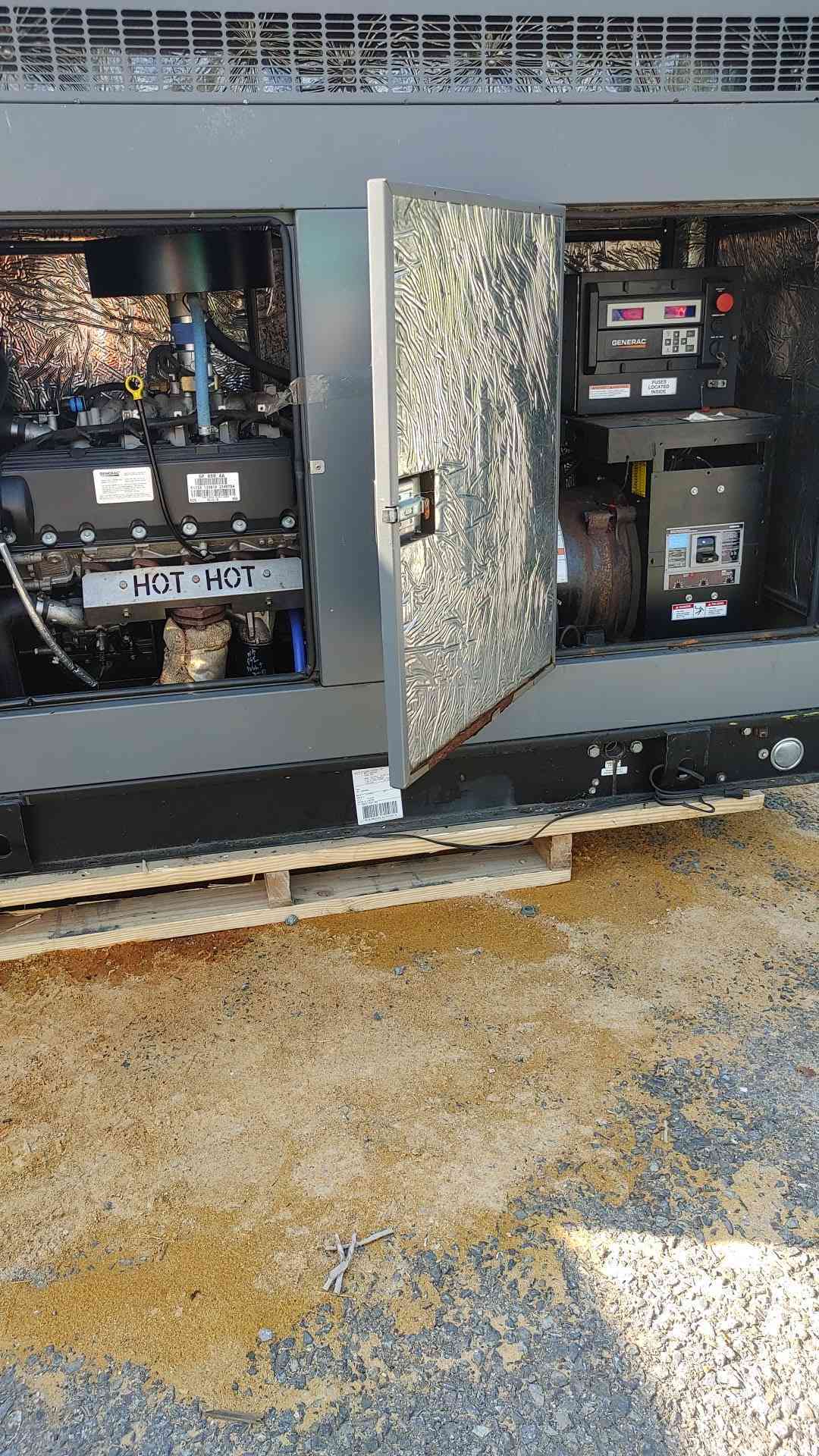AS-IS Generac 50KW 120/240V 1PH LP Generator SG0050AG 1113.2Hrs (SKU: 113902)