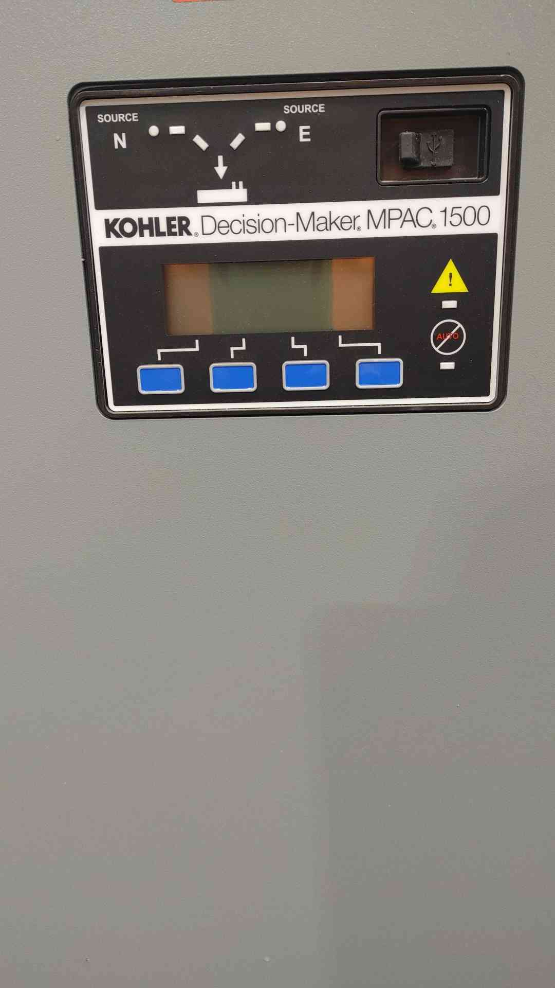 Kohler 800A 480V Automatic Transfer Switch ATS KSS-DMVA-0800S MPAC 1500 3Ph 4P
