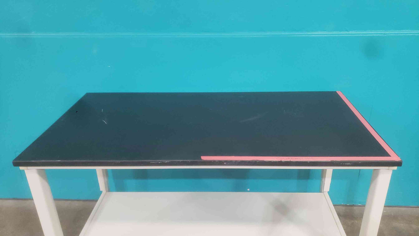 5' Rolling Lab Table/Desk W/ Bottom Shelf (SKU: 114020)