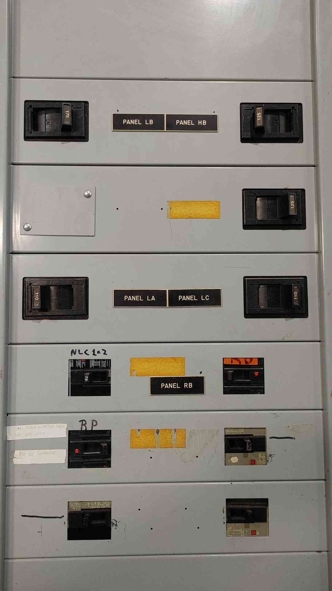 ITE Siemens CDP Series 6 Panelboard 800A 480V 3PH 4W Switchboard Distribution