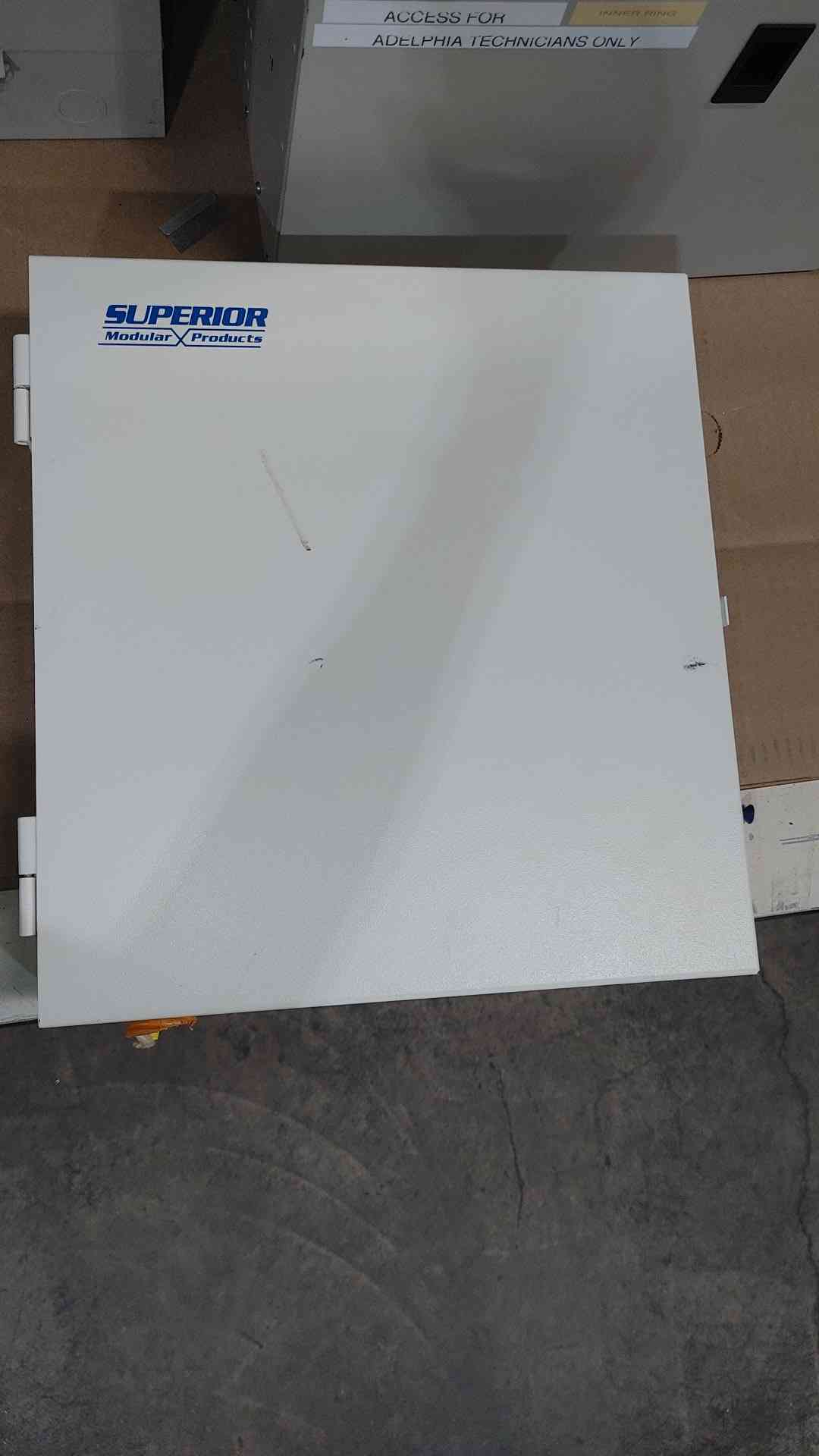 Superior Modular Products 24 Port Wall Mount Fiber Enclosure Patch Panel ST Box