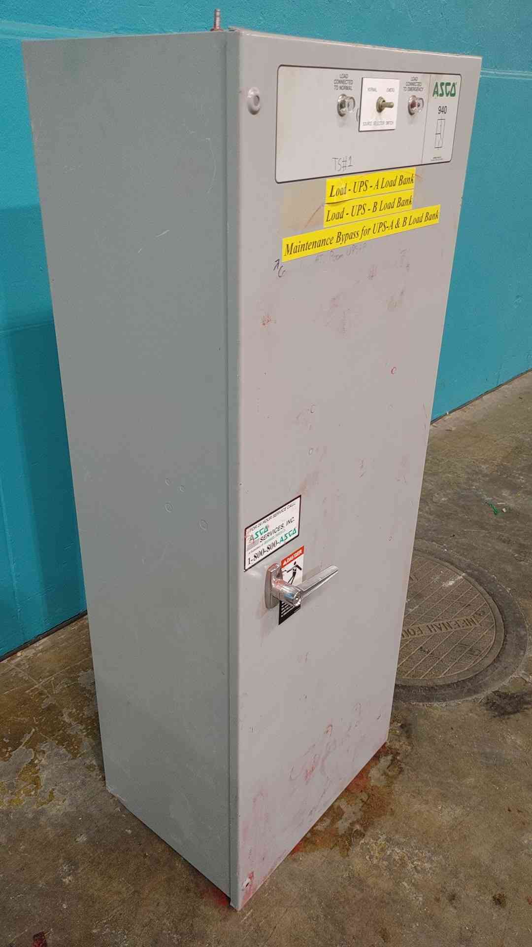 ASCO 940 Automatic Transfer Switch 400 Amp 480Y/277V 3 Phase ATS w/ Control Module